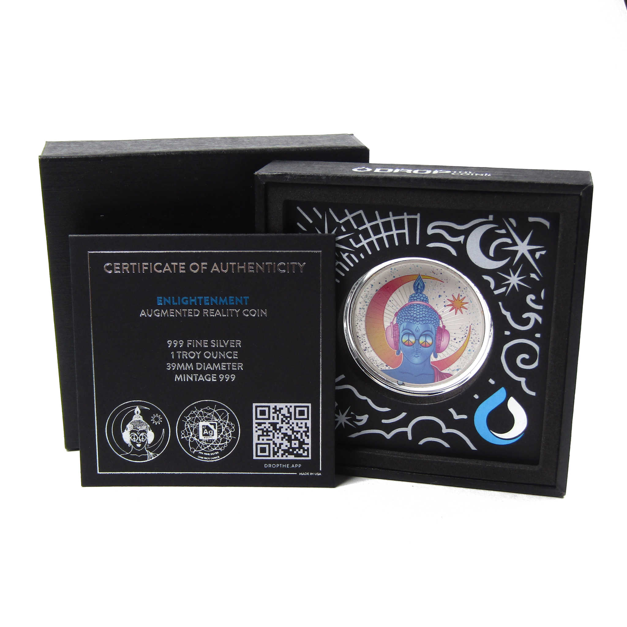 DROP Imagination Set Augmented Reality Coins Silver Rounds SKU:OPC88