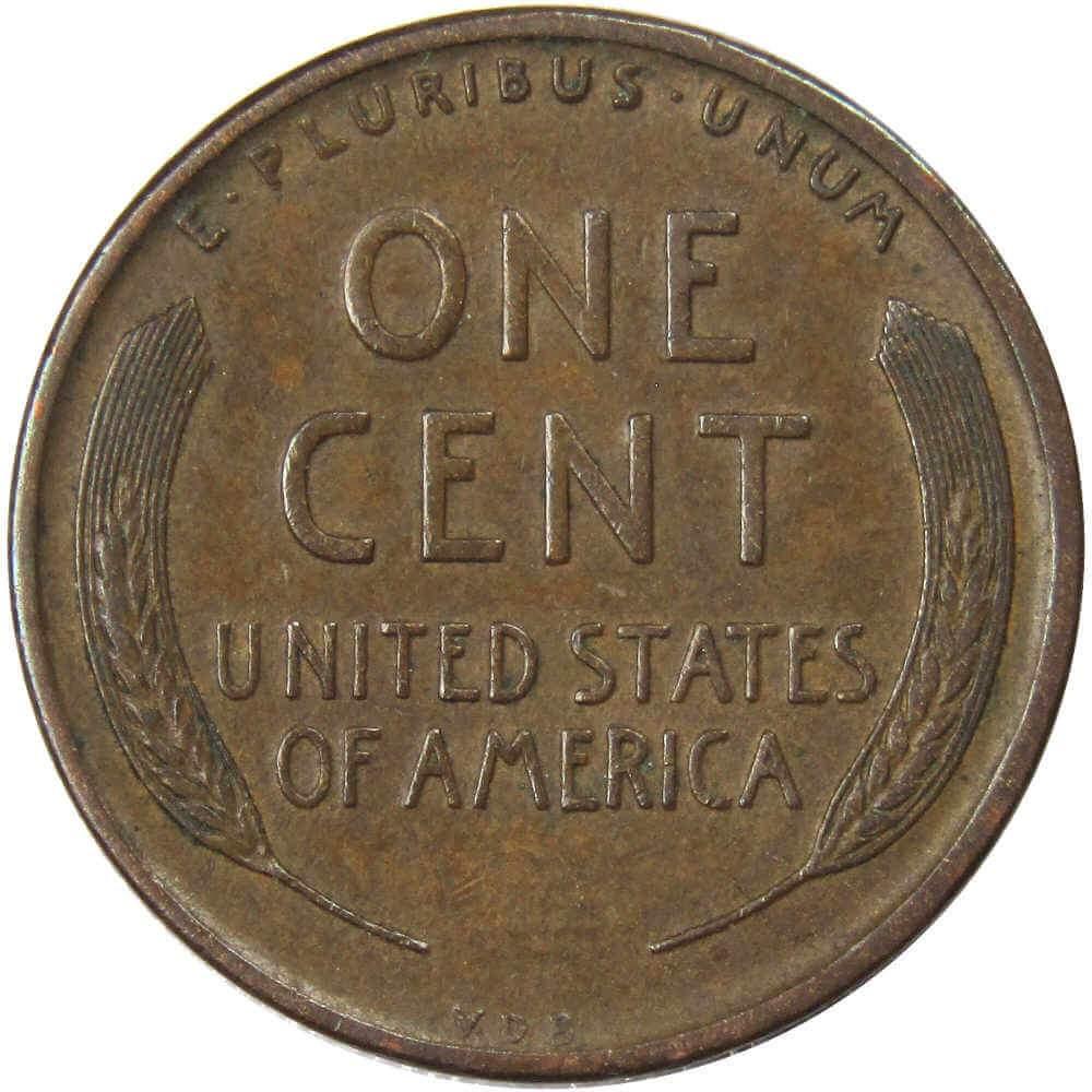 1909 VDB Lincoln Wheat Cent XF EF Extremely Fine Bronze Penny 1c Coin
