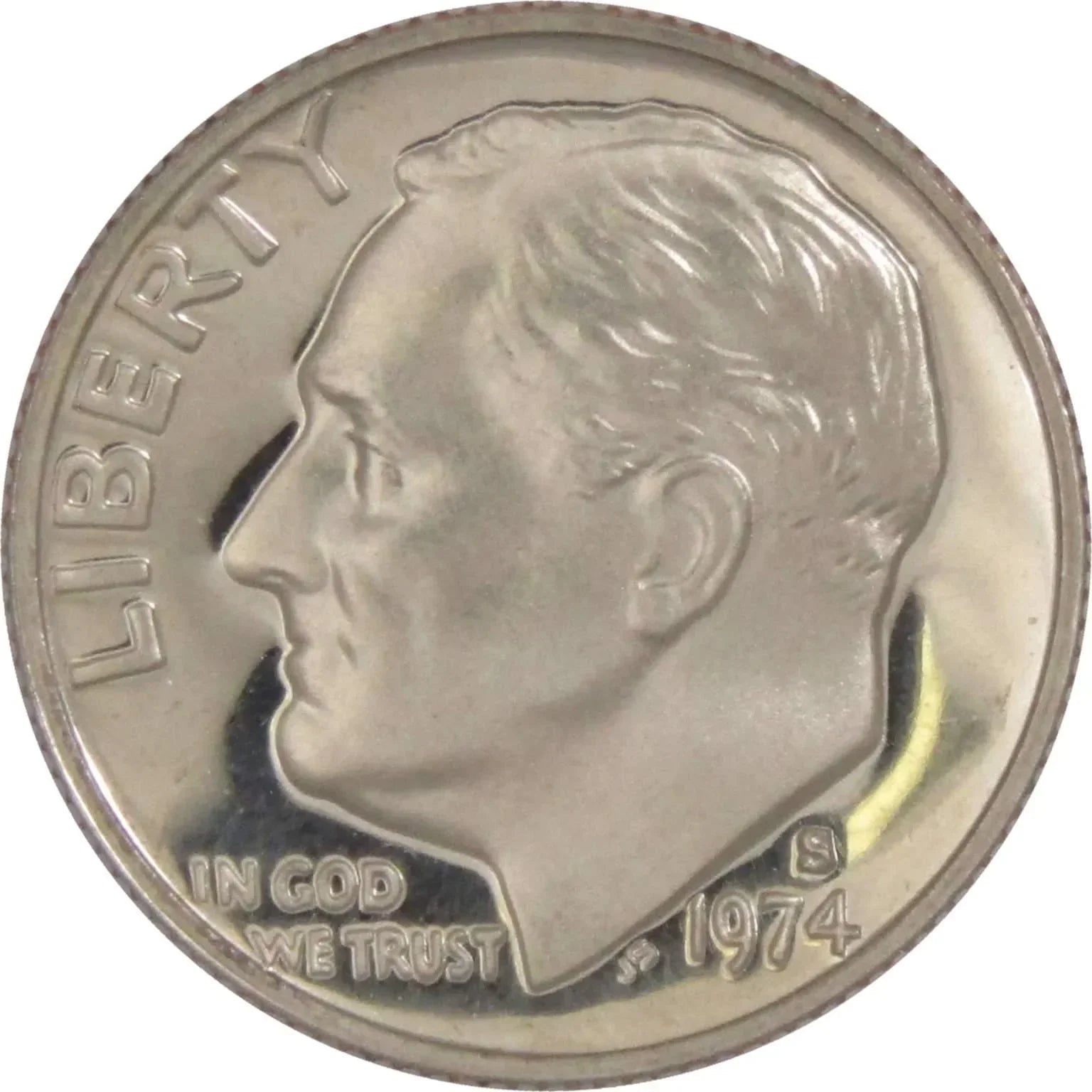 1974 S Roosevelt Dime Choice Proof 10c US Coin Collectible