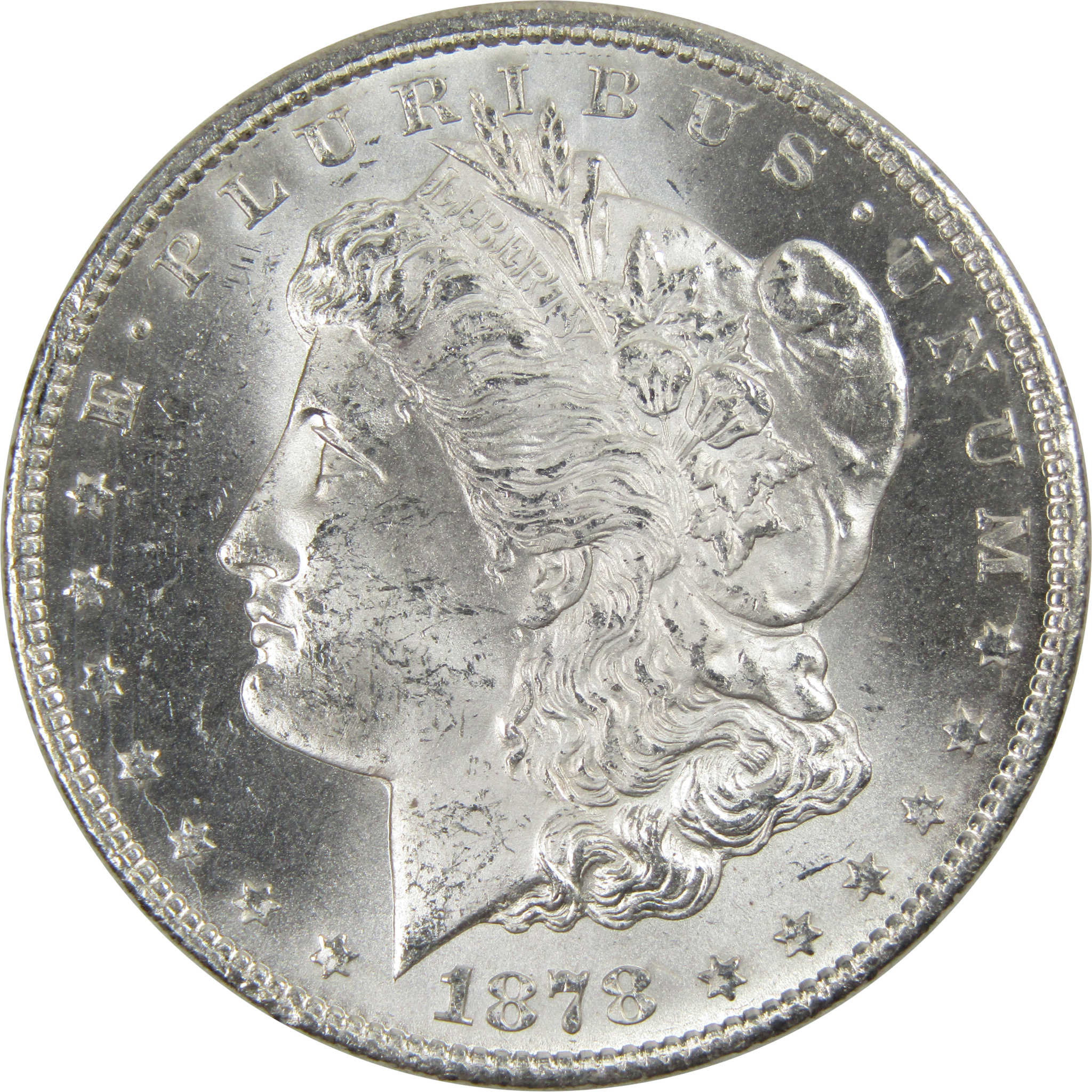 1878 CC Morgan Dollar BU Choice Uncirculated 90% Silver SKU:I3841 - Morgan coin - Morgan silver dollar - Morgan silver dollar for sale - Profile Coins & Collectibles