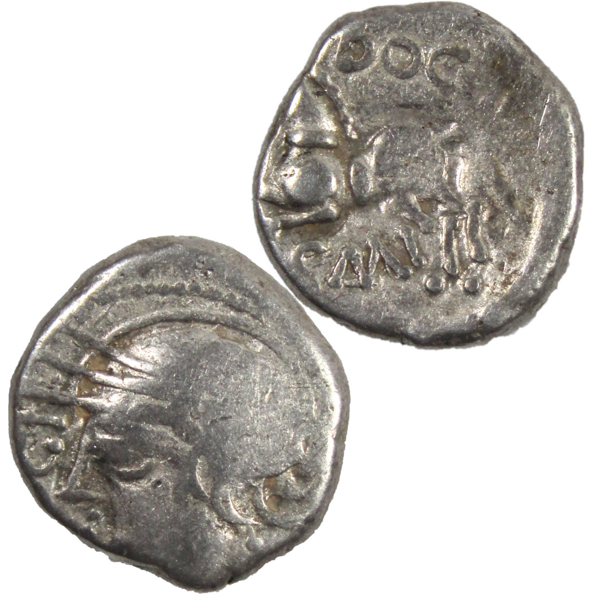 100-50 BC Sequani Quinarius F Silver Ancient Gaulish Coin SKU:I5955