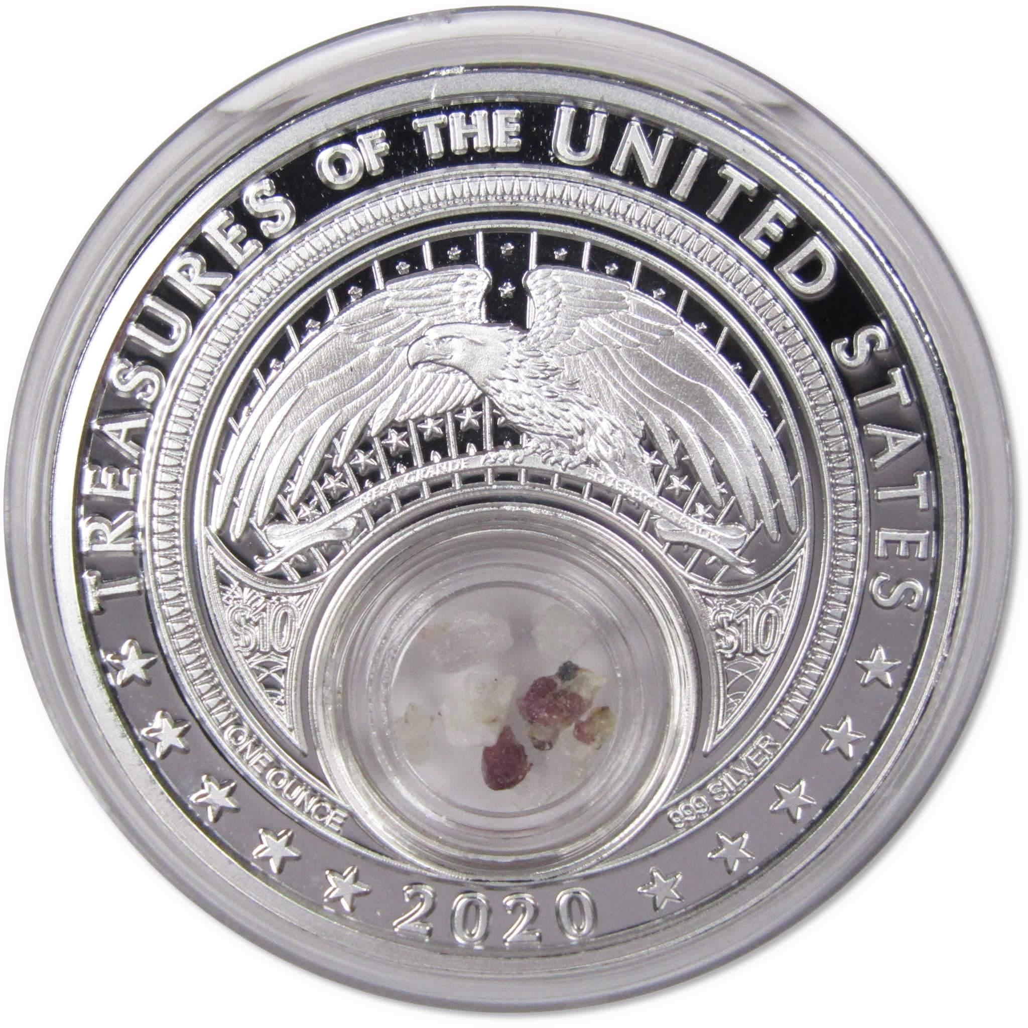 2020 Native American Mesa Grande New Hampshire Granite .999 Silver $10 Proof