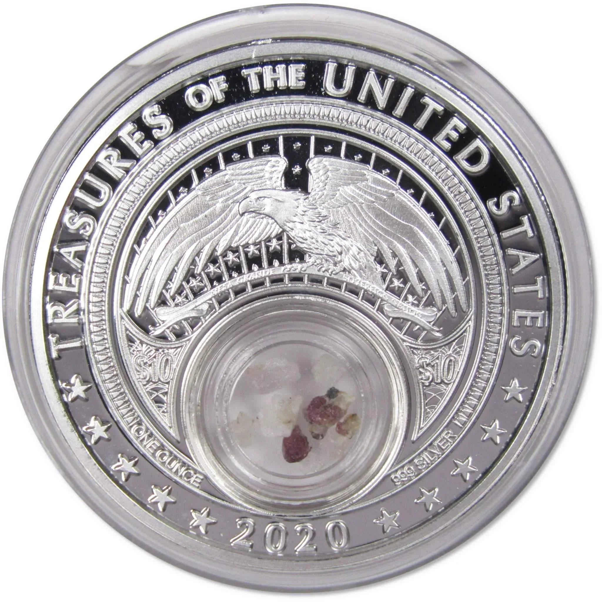 2020 Native American Mesa Grande New Hampshire Granite .999 Silver $10 Proof