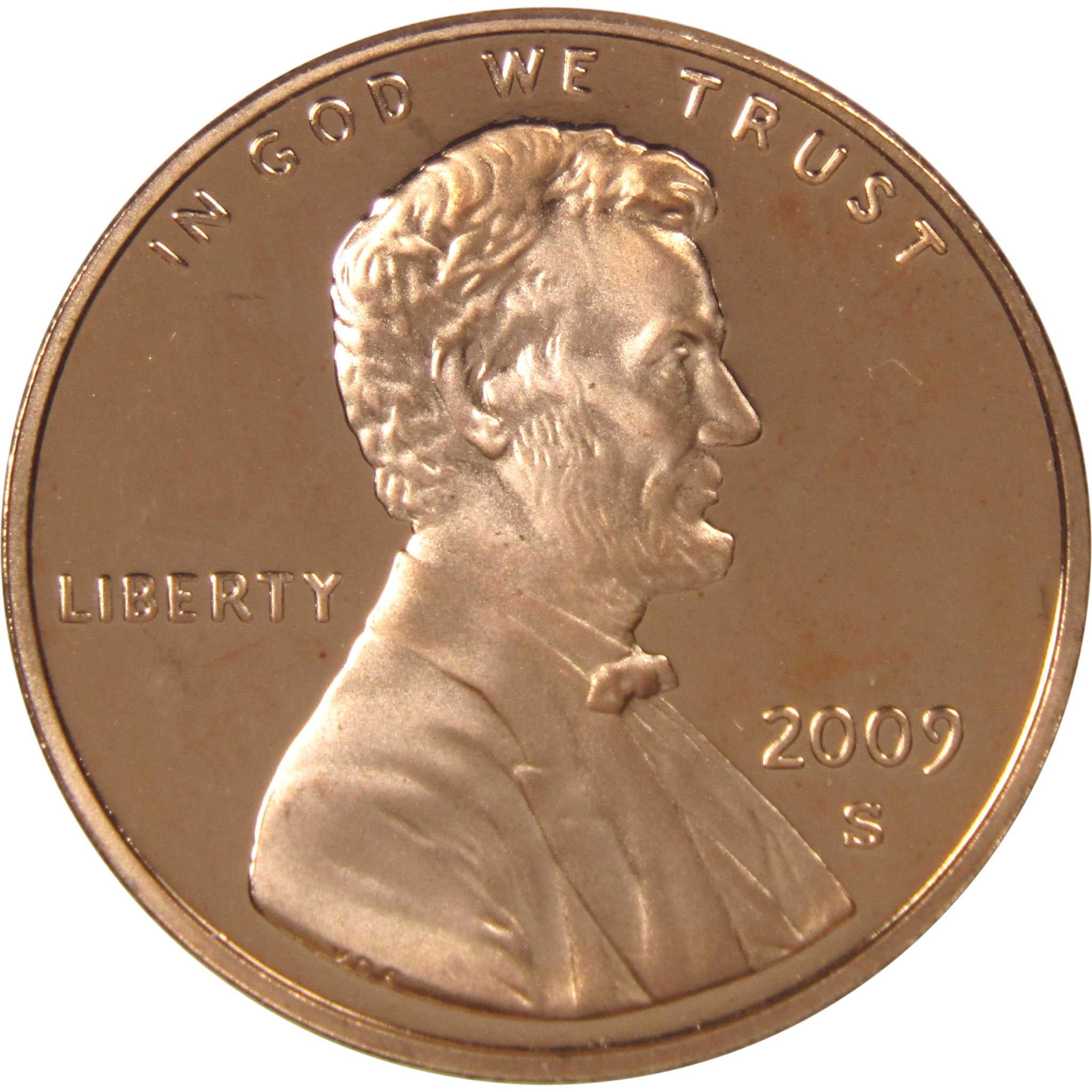 2009 S Lincoln Bicentennial Cent Birth and Early Childhood Proof Bronze Penny 1c