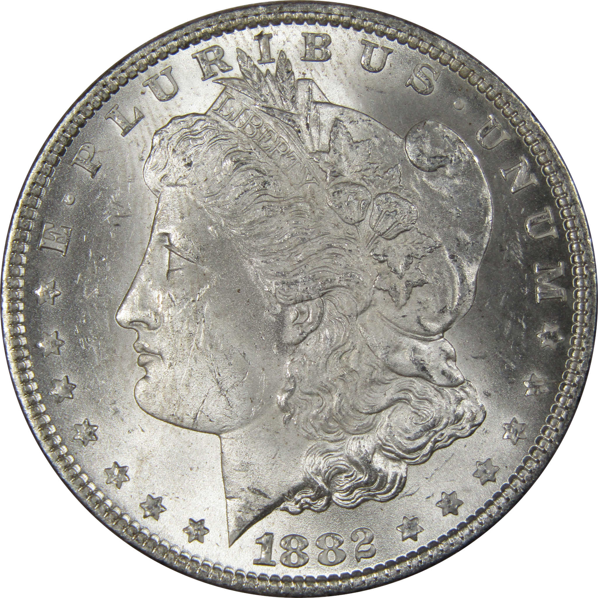 1882 Morgan Dollar BU Uncirculated Mint State 90% Silver SKU:IPC9660 - Morgan coin - Morgan silver dollar - Morgan silver dollar for sale - Profile Coins & Collectibles