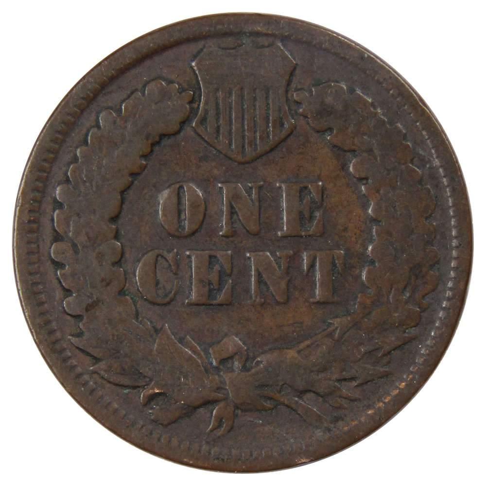1899 Indian Head Cent AG About Good Bronze Penny 1c Coin Collectible