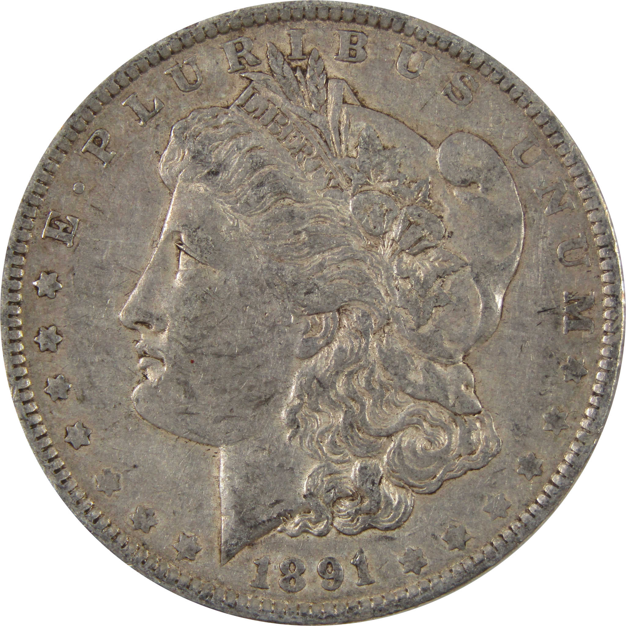 1891 O Morgan Dollar XF EF Extremely Fine 90% Silver $1 Coin SKU:I7449 - Morgan coin - Morgan silver dollar - Morgan silver dollar for sale - Profile Coins & Collectibles