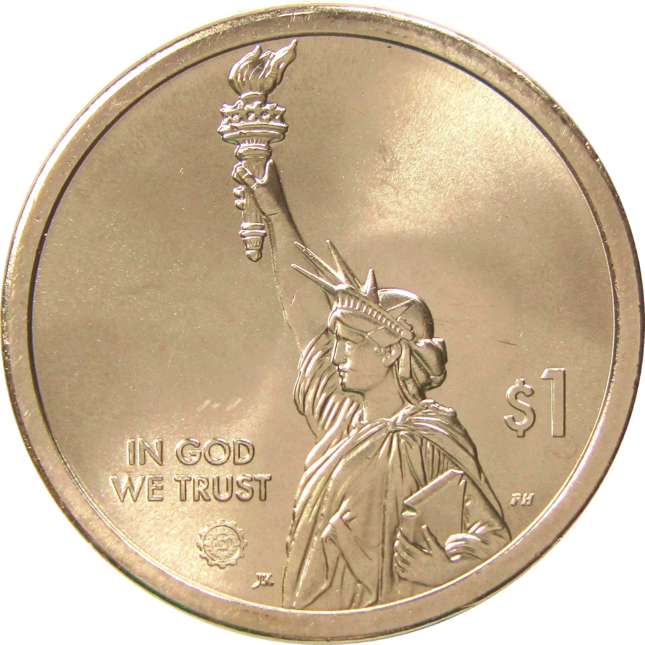 2019 P Pennsylvania American Innovation Dollar BU Uncirculated Mint State Coin