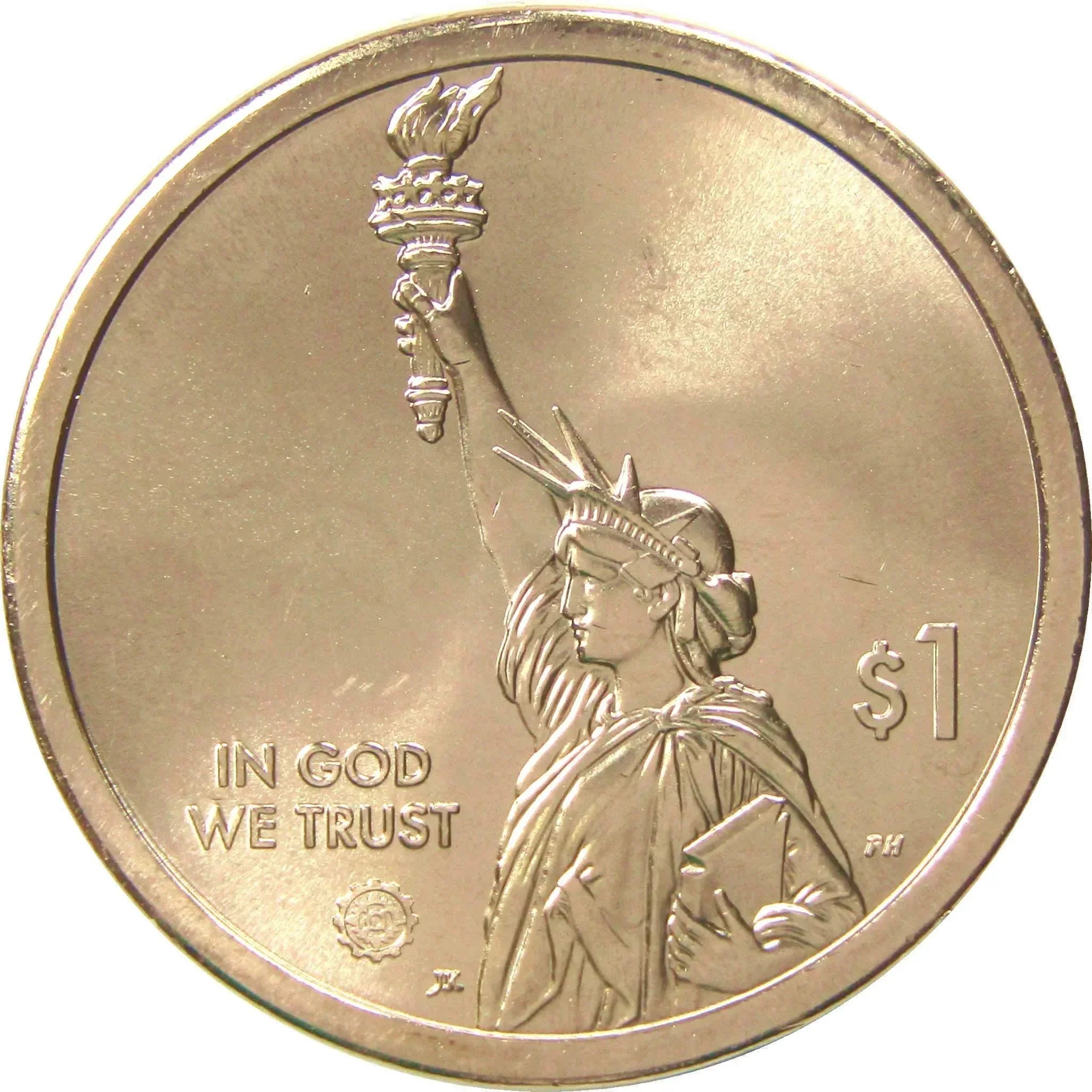 2019 P Pennsylvania American Innovation Dollar BU Uncirculated Mint State Coin