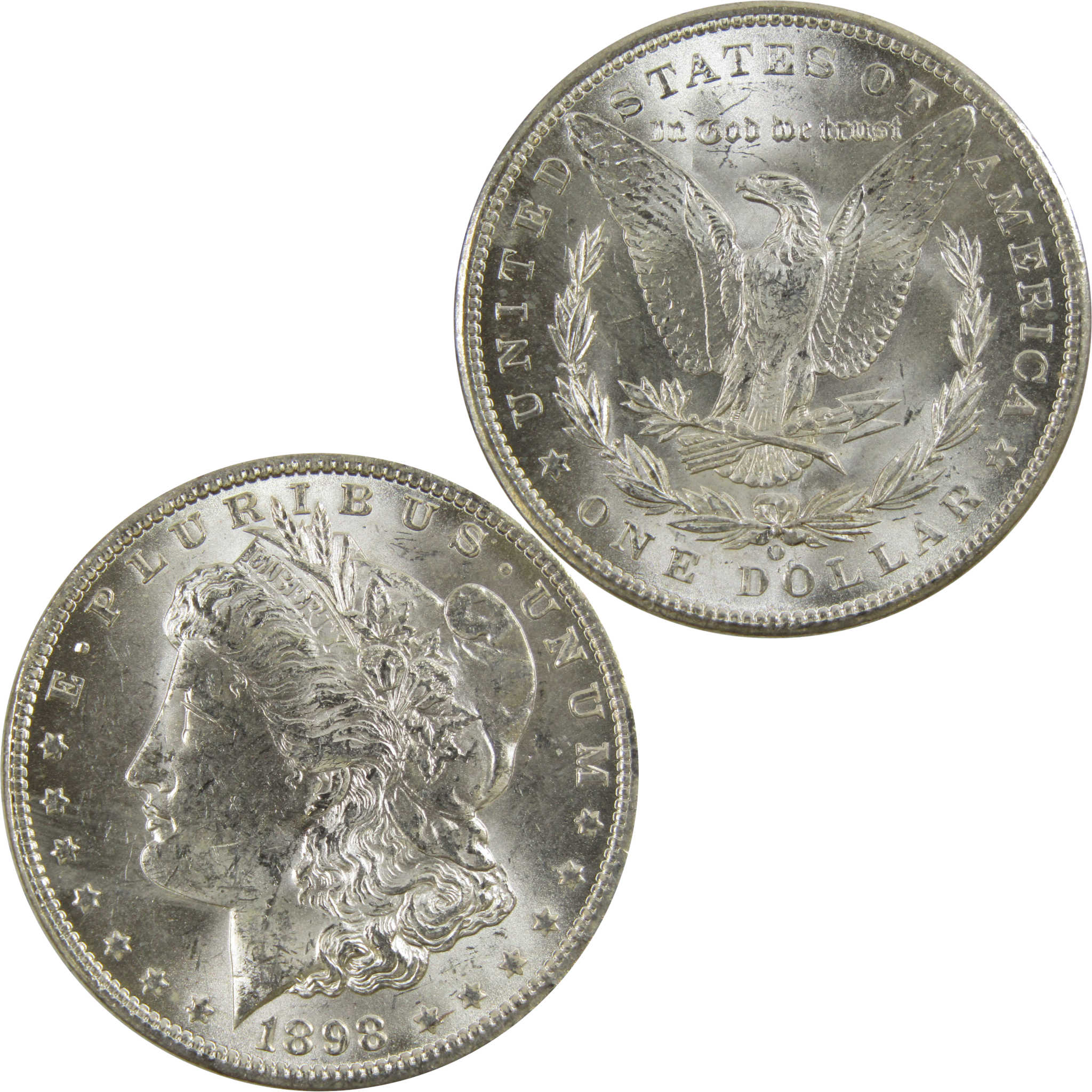 1898 O Morgan Dollar BU Uncirculated 90% Silver $1 Coin SKU:I5228 - Morgan coin - Morgan silver dollar - Morgan silver dollar for sale - Profile Coins & Collectibles