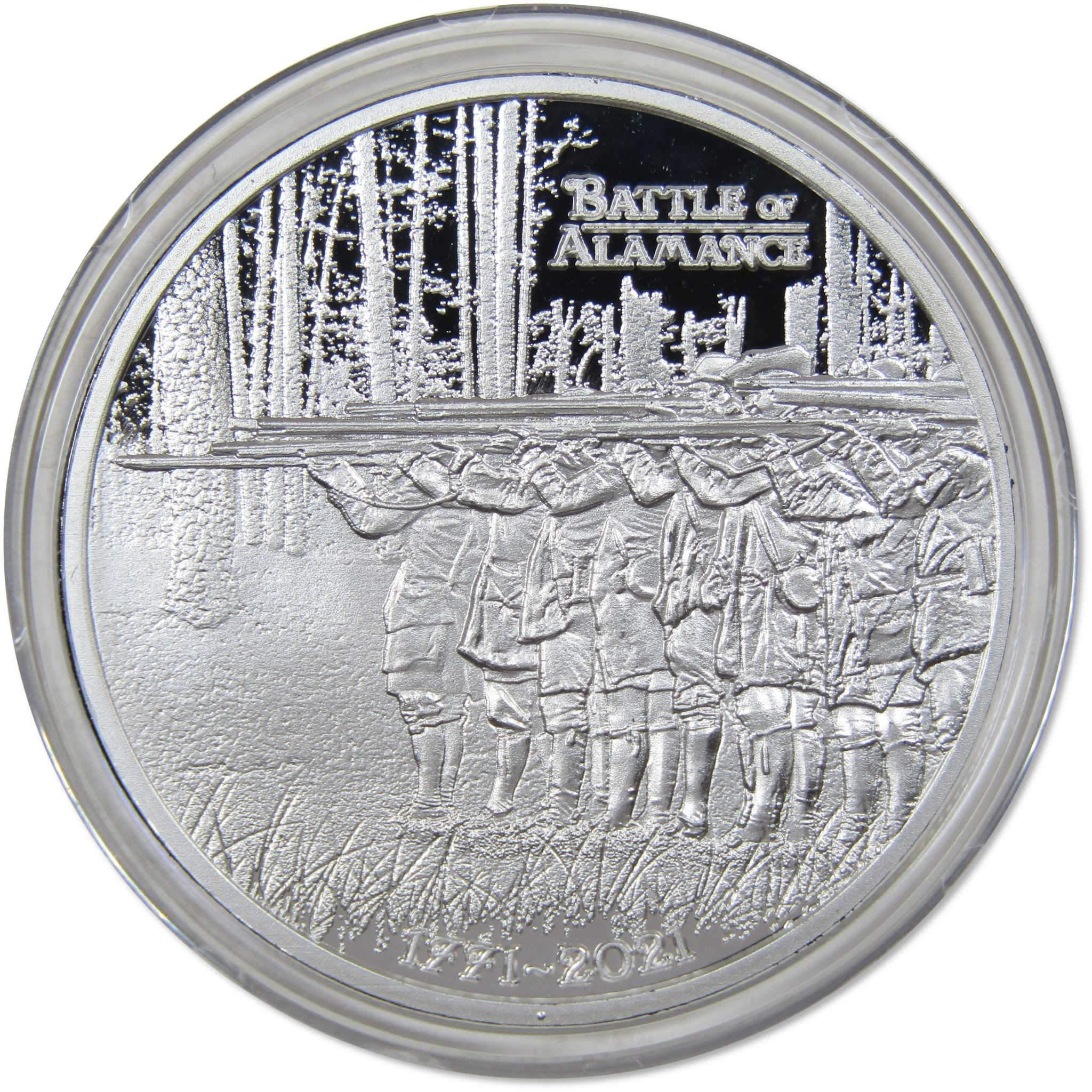 2021 Mesa Grande American Revolution Battle of Alamance 1 oz .999 Silver Proof