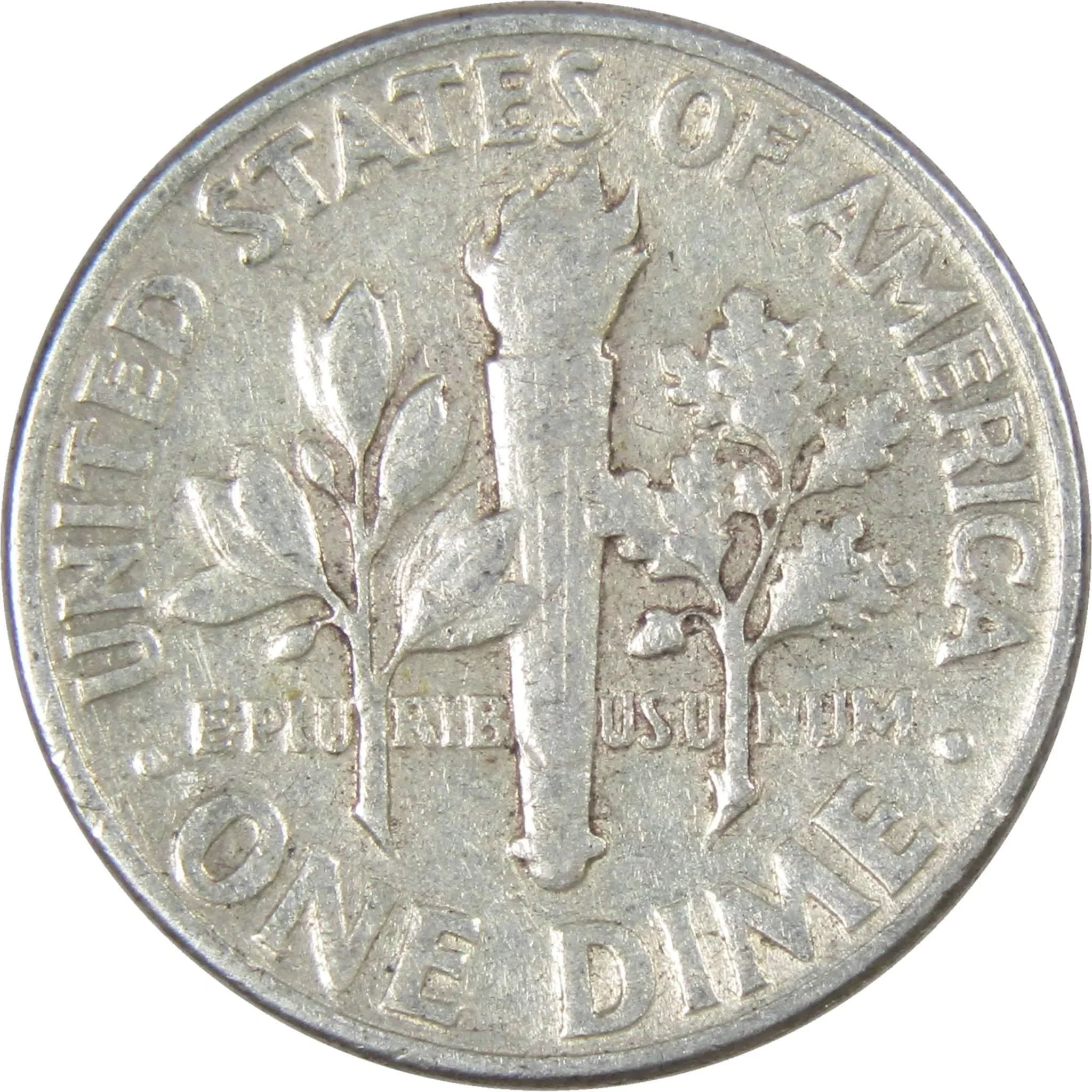 1959 Roosevelt Dime AG About Good 90% Silver 10c US Coin Collectible