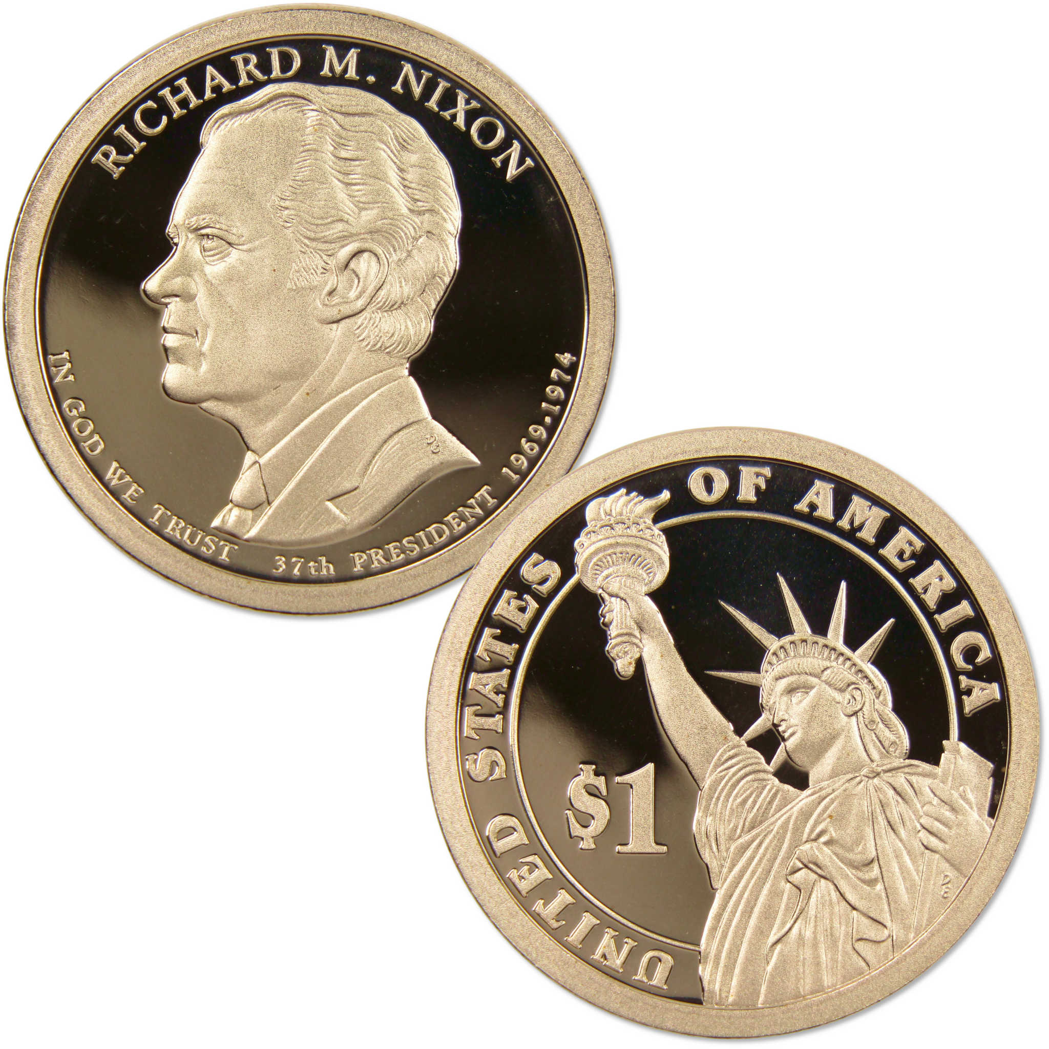 2016 S Presidential Dollar 3 Coin Set Choice Proof $1 US Collectible