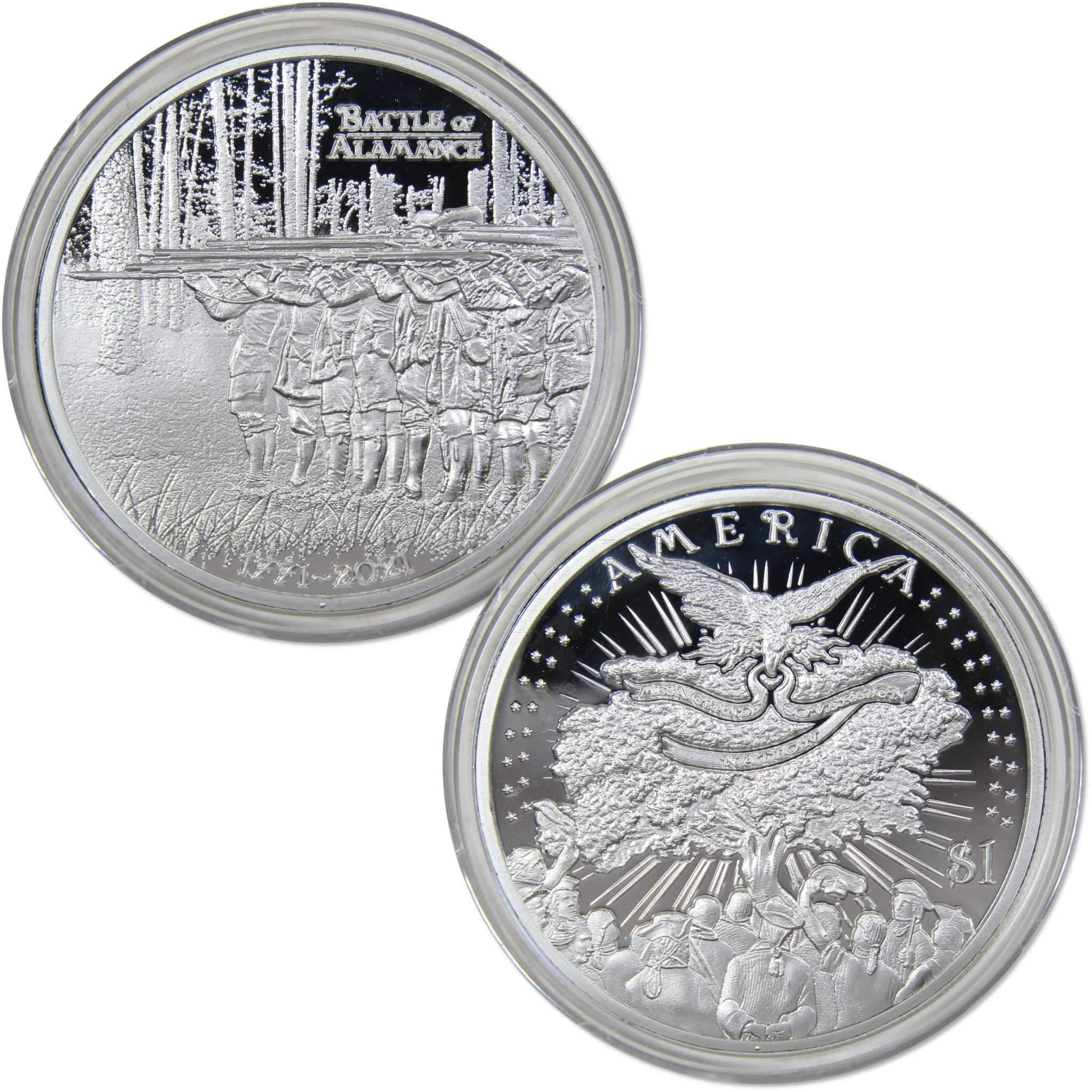 2021 Mesa Grande American Revolution Battle of Alamance 1 oz .999 Silver Proof