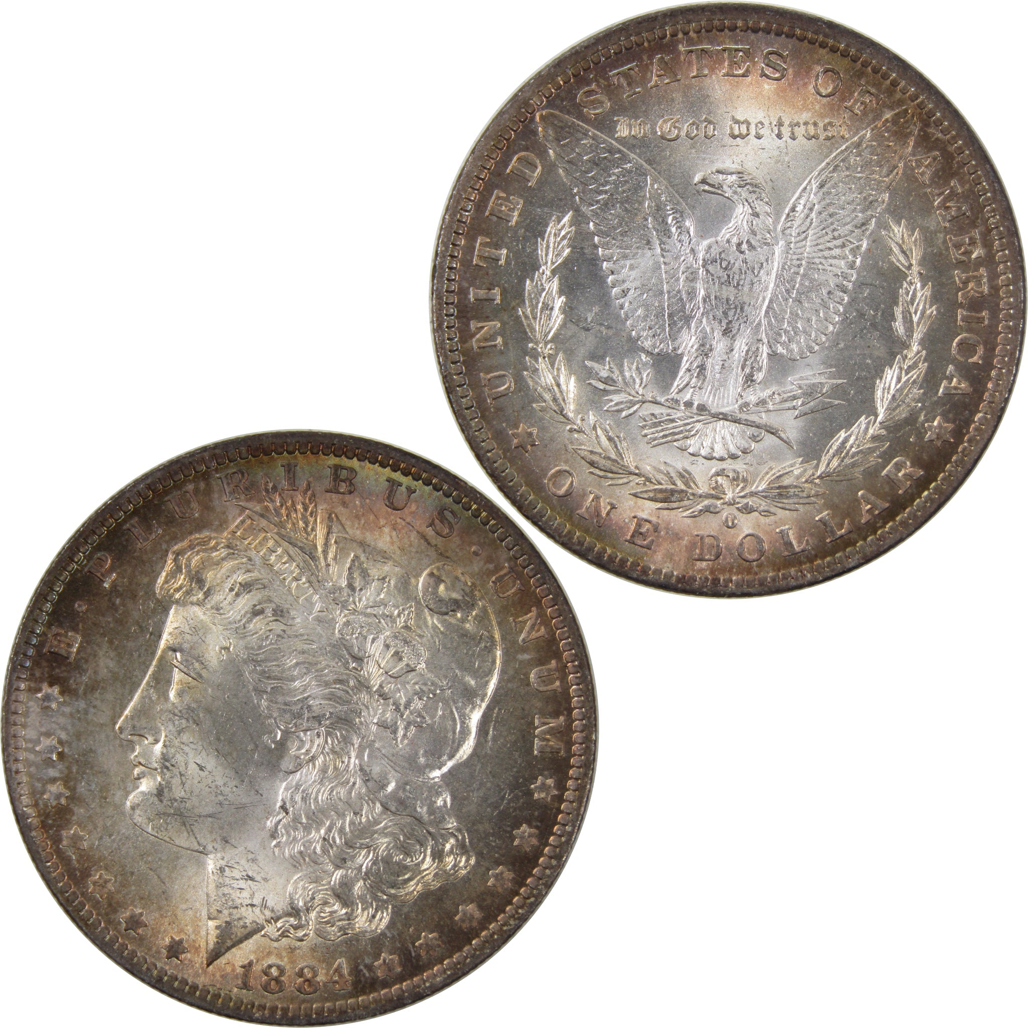 1884 O Morgan Dollar Choice Uncirculated Mint State Silver SKU:I2541 - Morgan coin - Morgan silver dollar - Morgan silver dollar for sale - Profile Coins & Collectibles