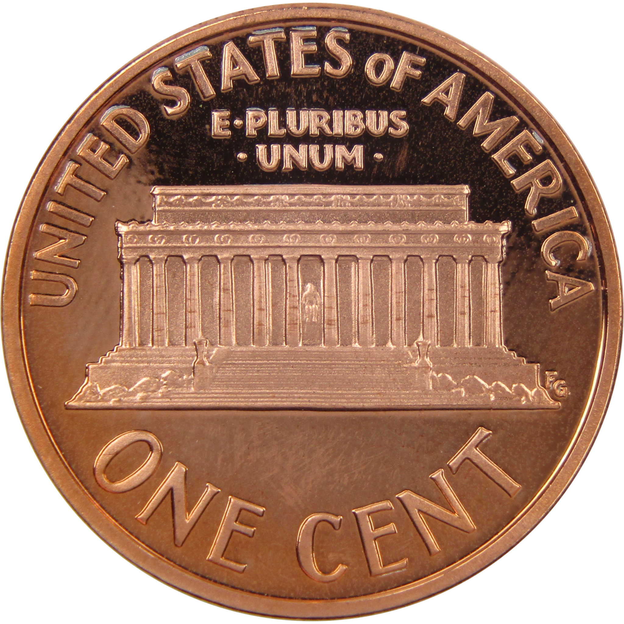 1998 S Lincoln Memorial Cent Choice Proof Penny 1c Coin Collectible