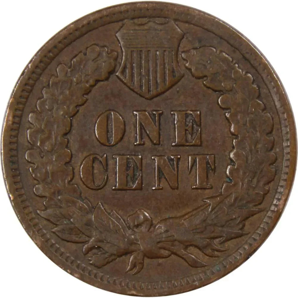 1902 Indian Head Cent VF Very Fine Bronze Penny 1c Coin Collectible