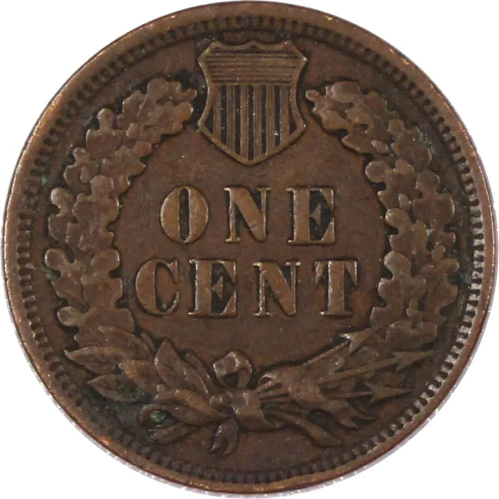 1907 Indian Head Cent VF Very Fine Bronze Penny 1c Coin Collectible