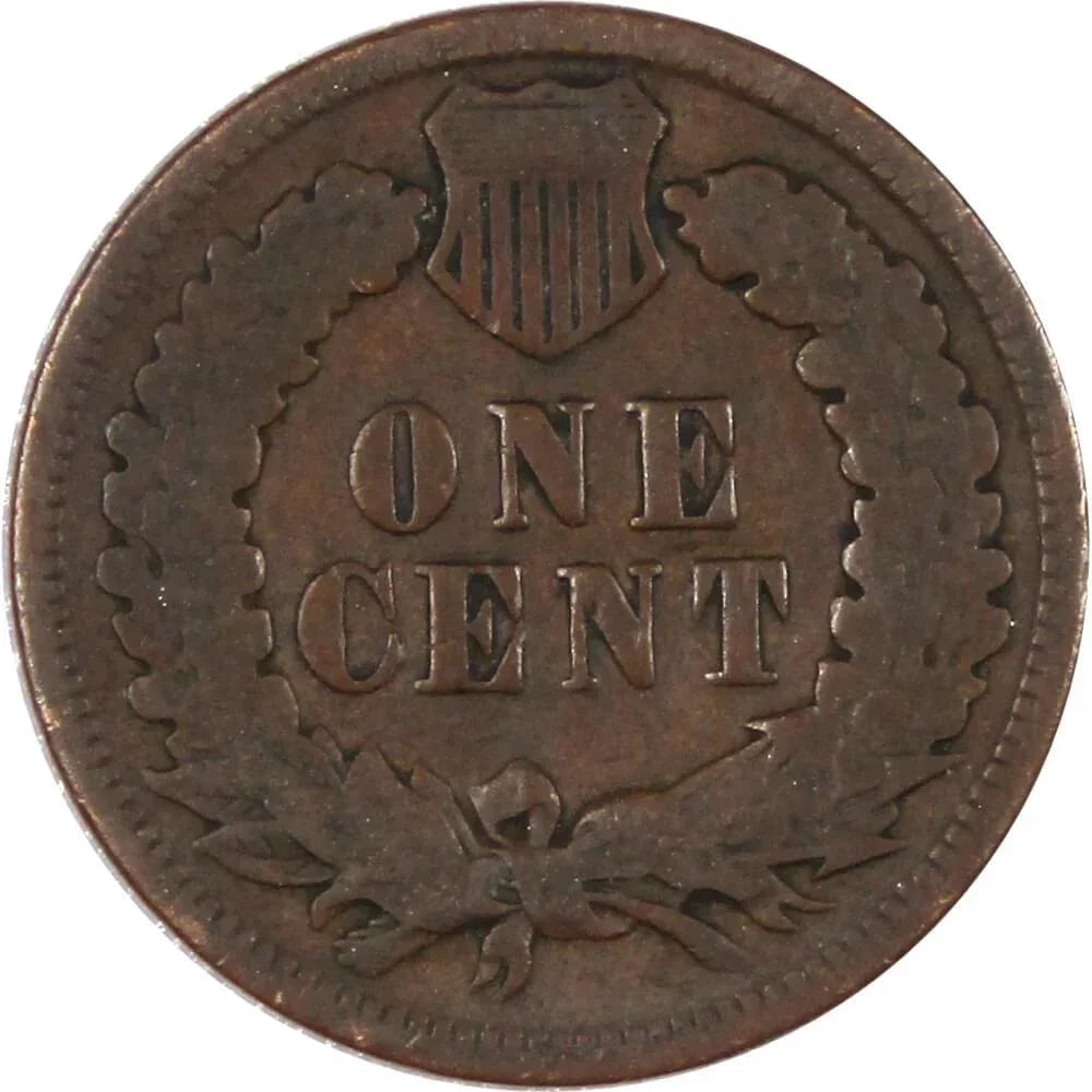 1890 Indian Head Cent G Good Bronze Penny 1c Coin Collectible