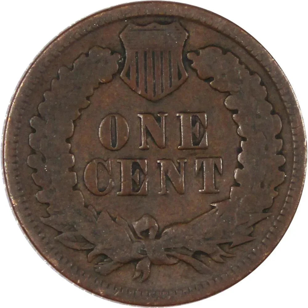 1890 Indian Head Cent G Good Bronze Penny 1c Coin Collectible