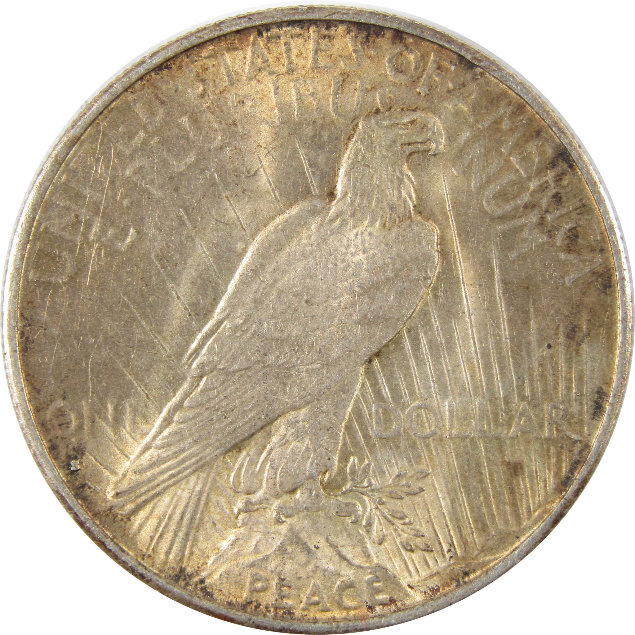1935 S Peace Dollar Borderline Uncirculated 90% Silver $1 SKU:I7459