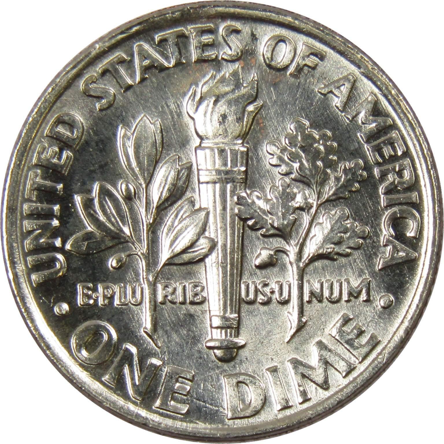 1986 D Roosevelt Dime BU Uncirculated Mint State 10c US Coin Collectible