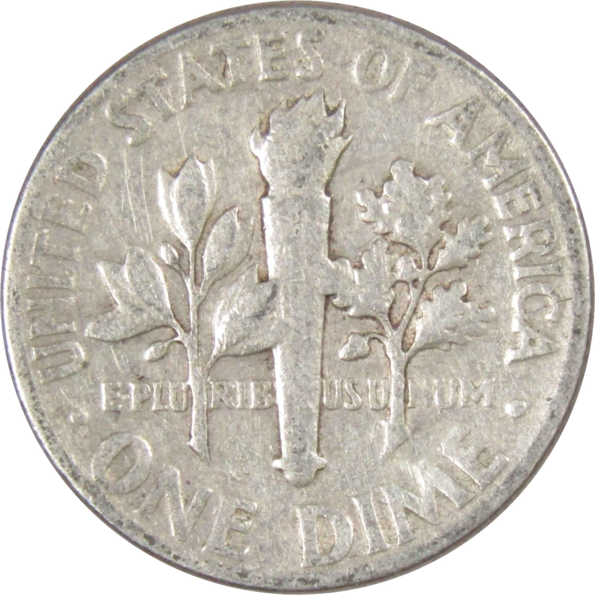 1946 Roosevelt Dime AG About Good 90% Silver 10c US Coin Collectible