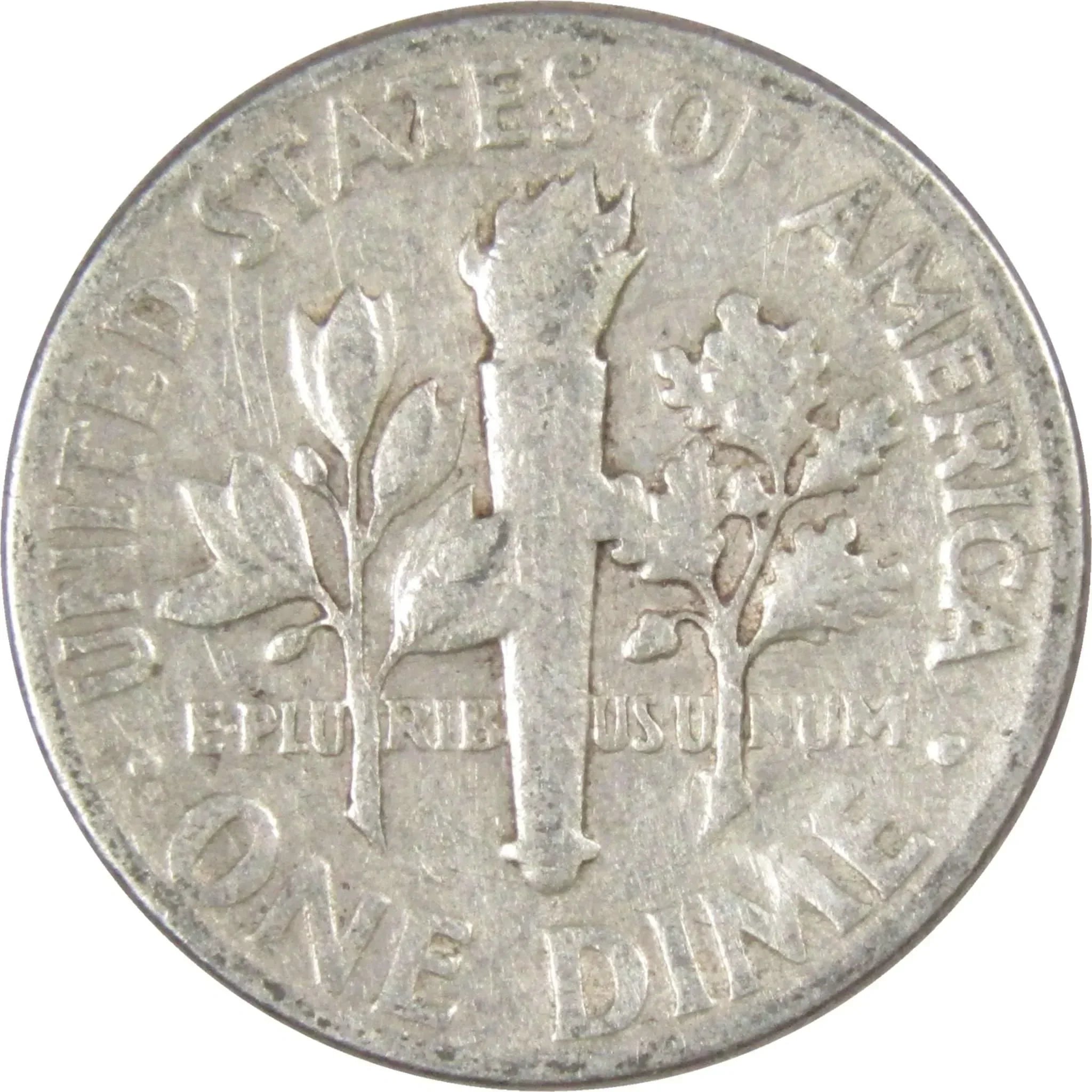 1946 Roosevelt Dime AG About Good 90% Silver 10c US Coin Collectible