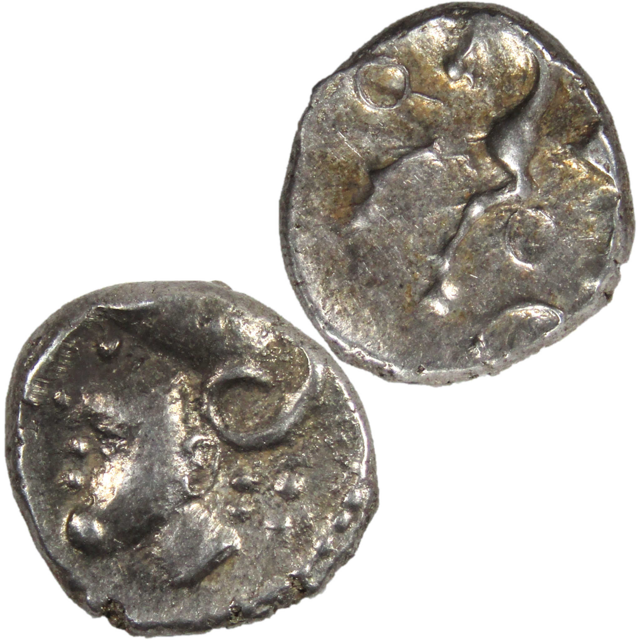 100-50 BC Sequani Quinarius VF Silver Ancient Gaulish Coin SKU:I5958