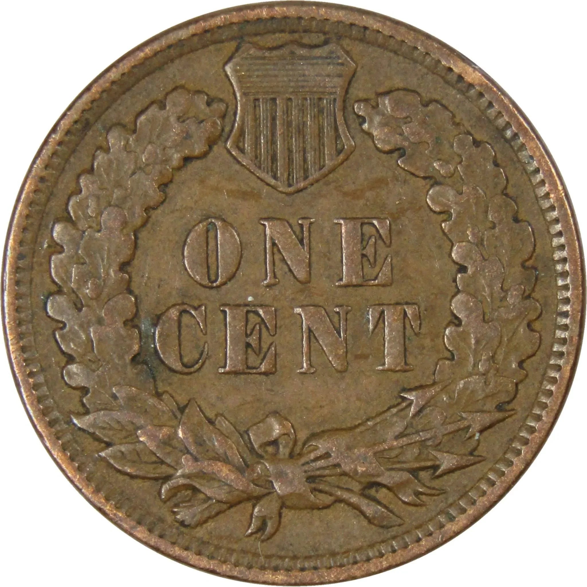 Indian Head Cent VF Very Fine Random Date Bronze Penny 1c Coin Collectible