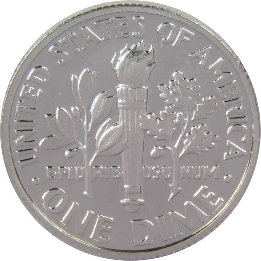 2002 S Roosevelt Dime Choice Proof 90% Silver 10c US Coin Collectible