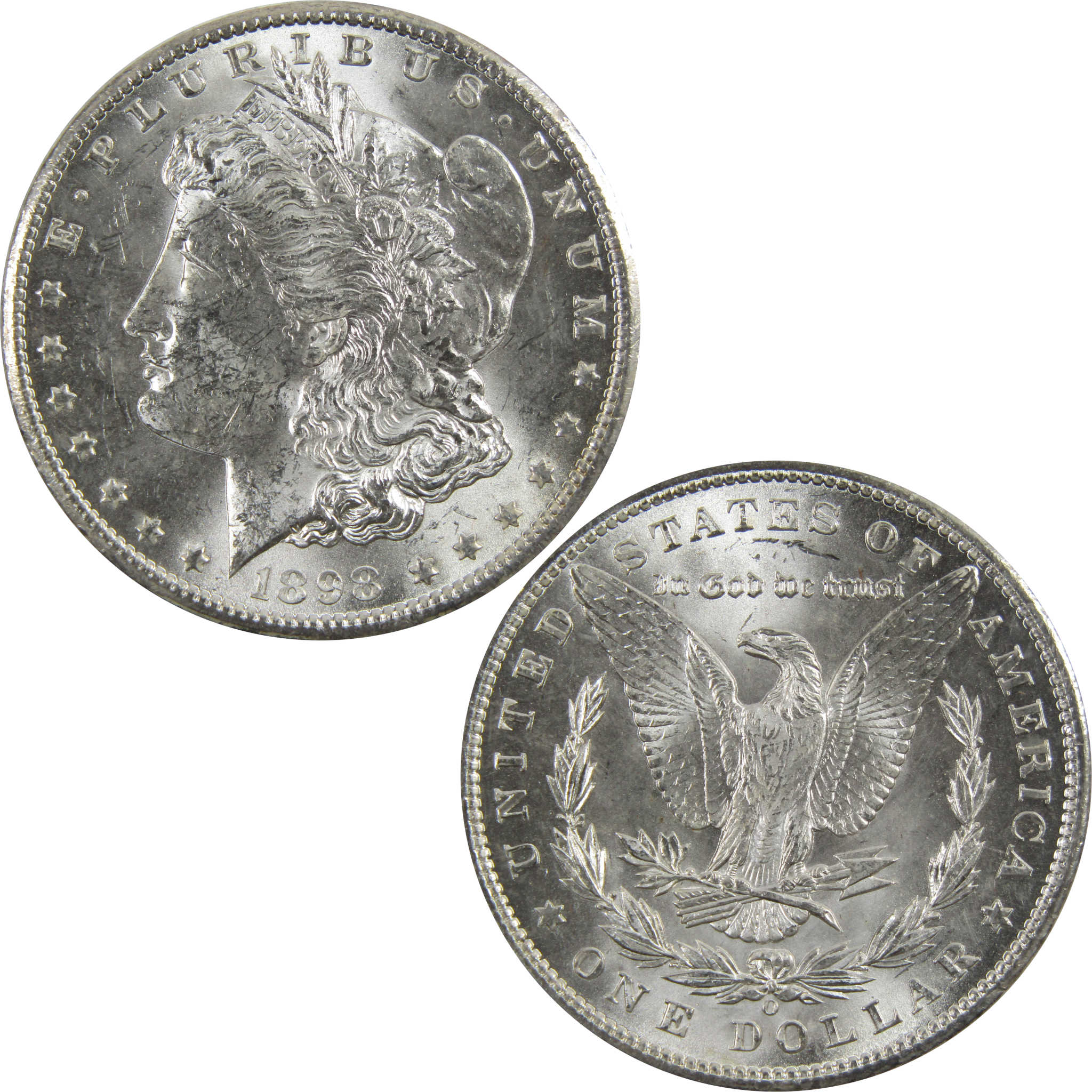 1898 O Morgan Dollar BU Uncirculated 90% Silver $1 Coin SKU:I5294 - Morgan coin - Morgan silver dollar - Morgan silver dollar for sale - Profile Coins & Collectibles