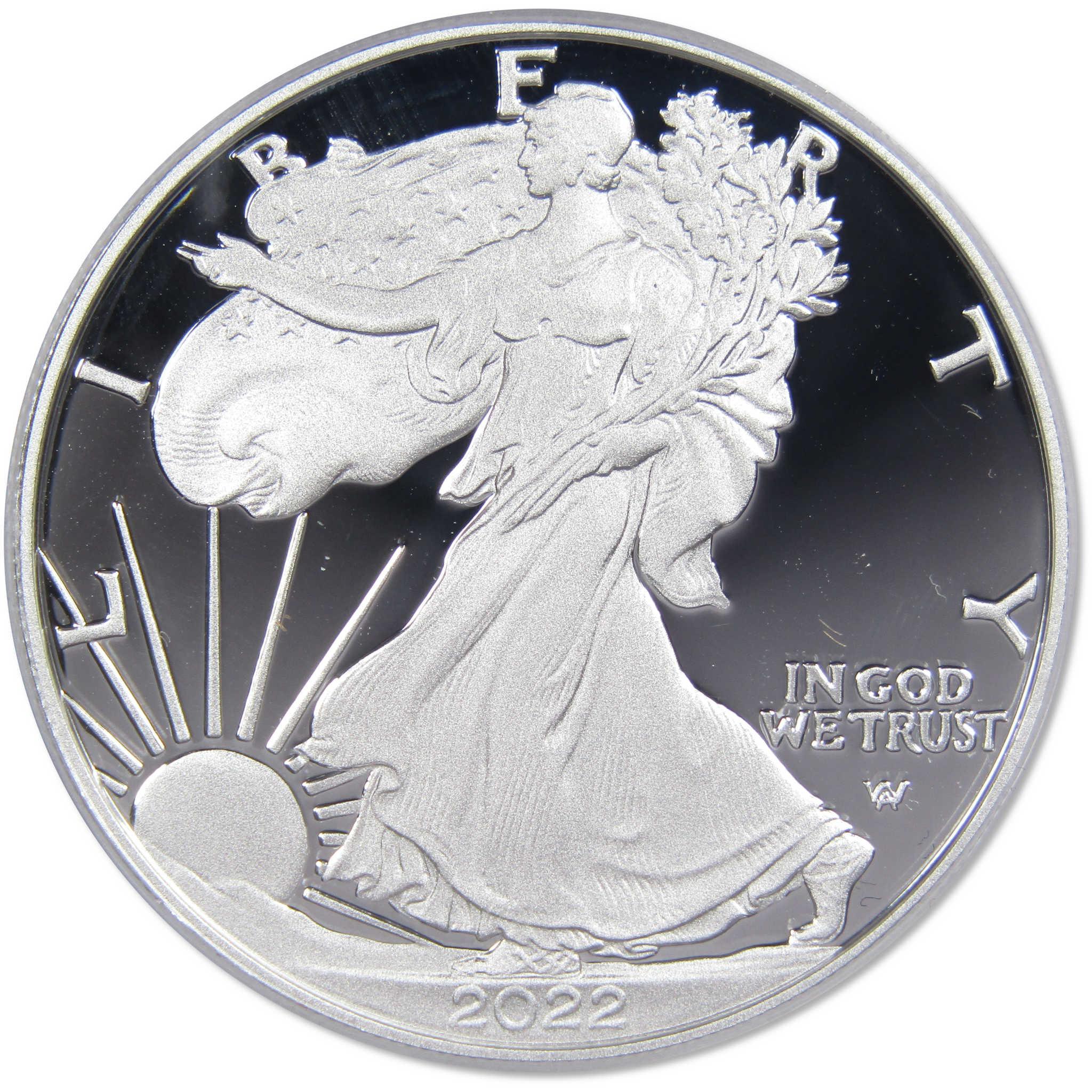 2022 W American Silver Eagle PR70 PCGS 1st Strike Damstra SKU:OPC25