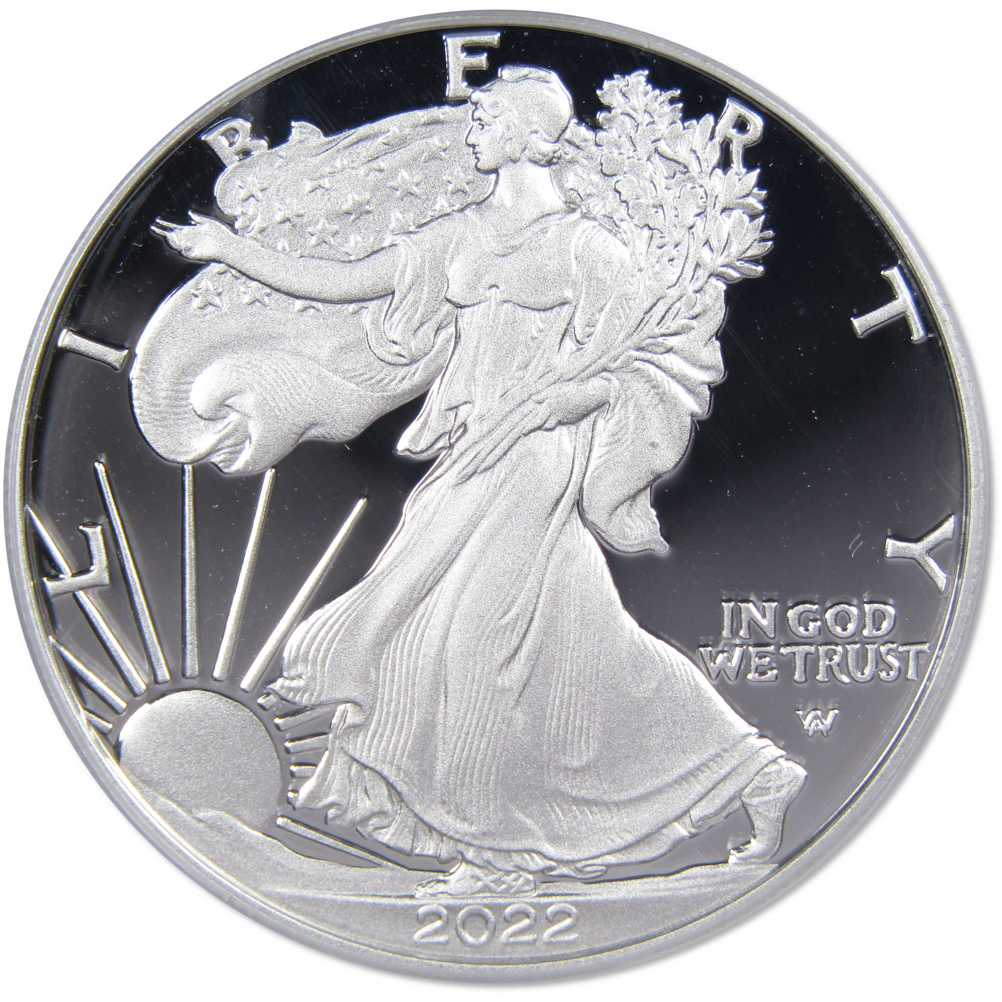 2022 W American Silver Eagle PR 70 DCAM PCGS First Strike SKU:OPC45