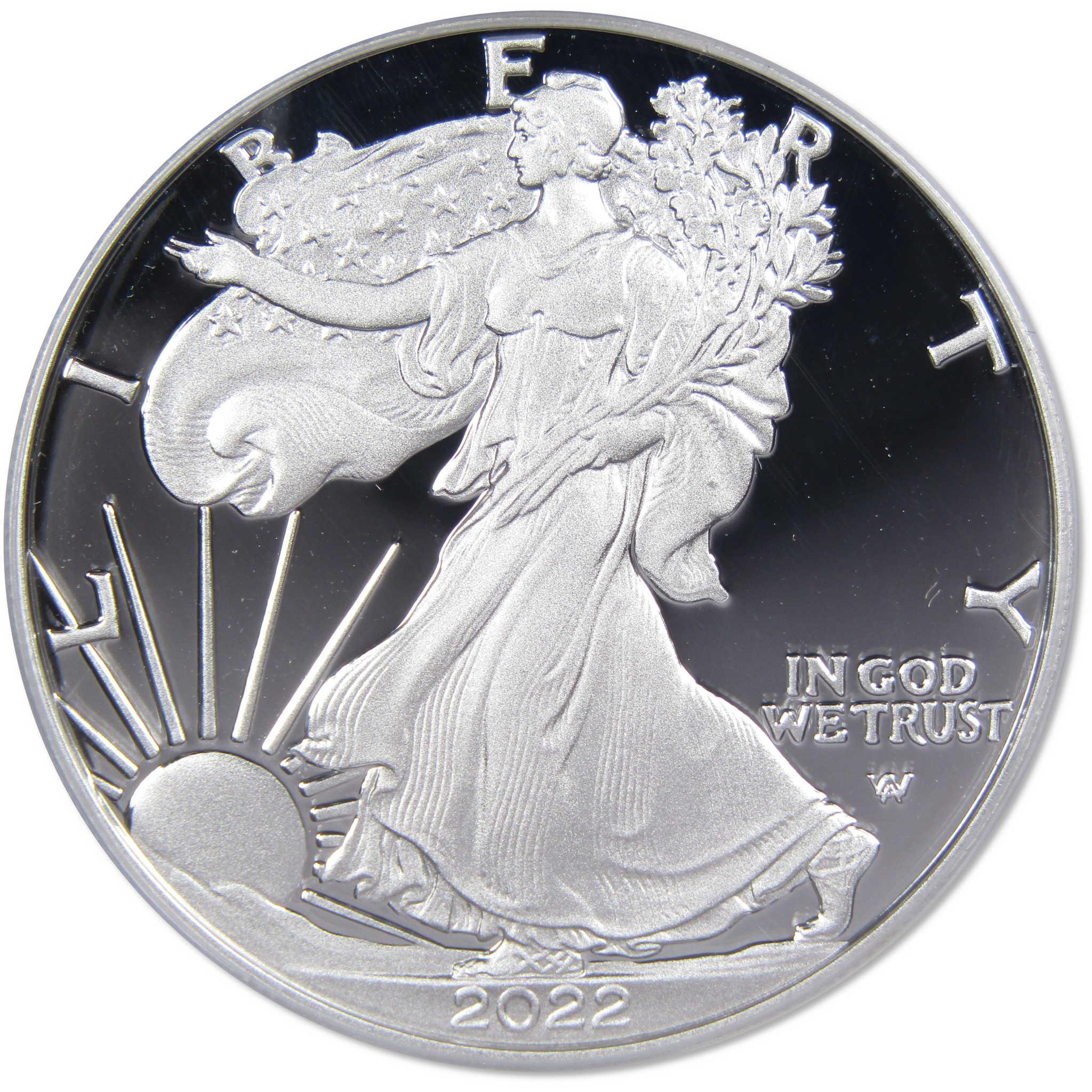 2022 W American Silver Eagle PR 70 DCAM PCGS First Strike SKU:OPC45