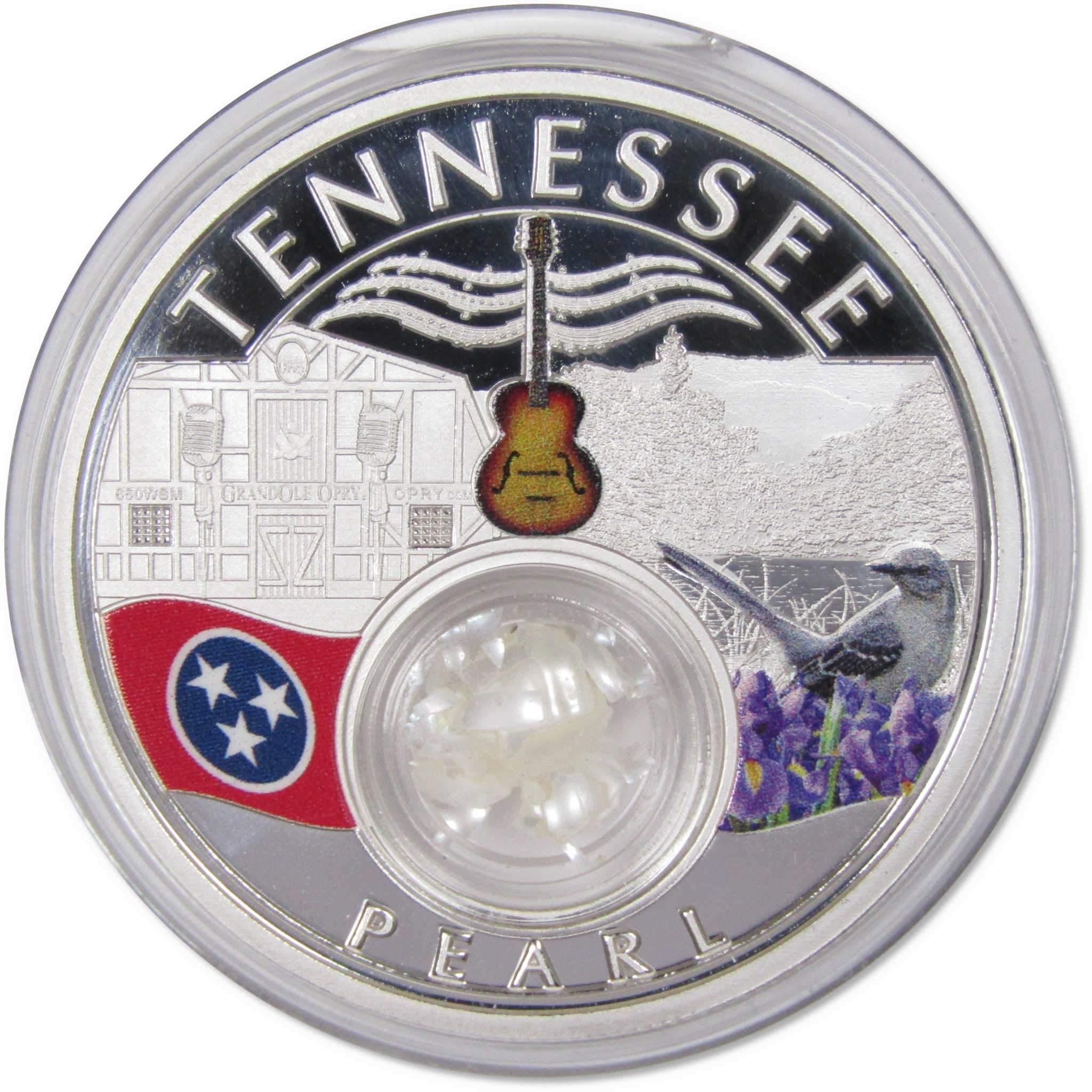 2020 Native American Mesa Grande Tennessee Pearl 1 oz .999 Fine Silver $10 Proof