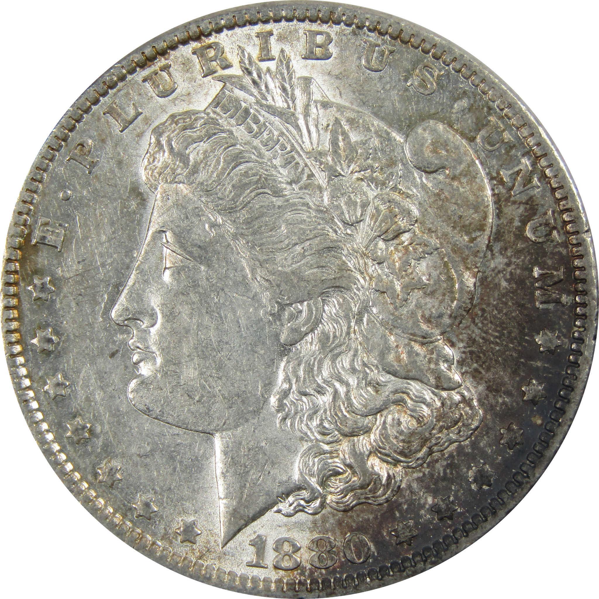 1880 O VAM 49 Ear Hangnail Morgan $ Extremely Fine 90% Slv SKU:I7040 - Morgan coin - Morgan silver dollar - Morgan silver dollar for sale - Profile Coins & Collectibles