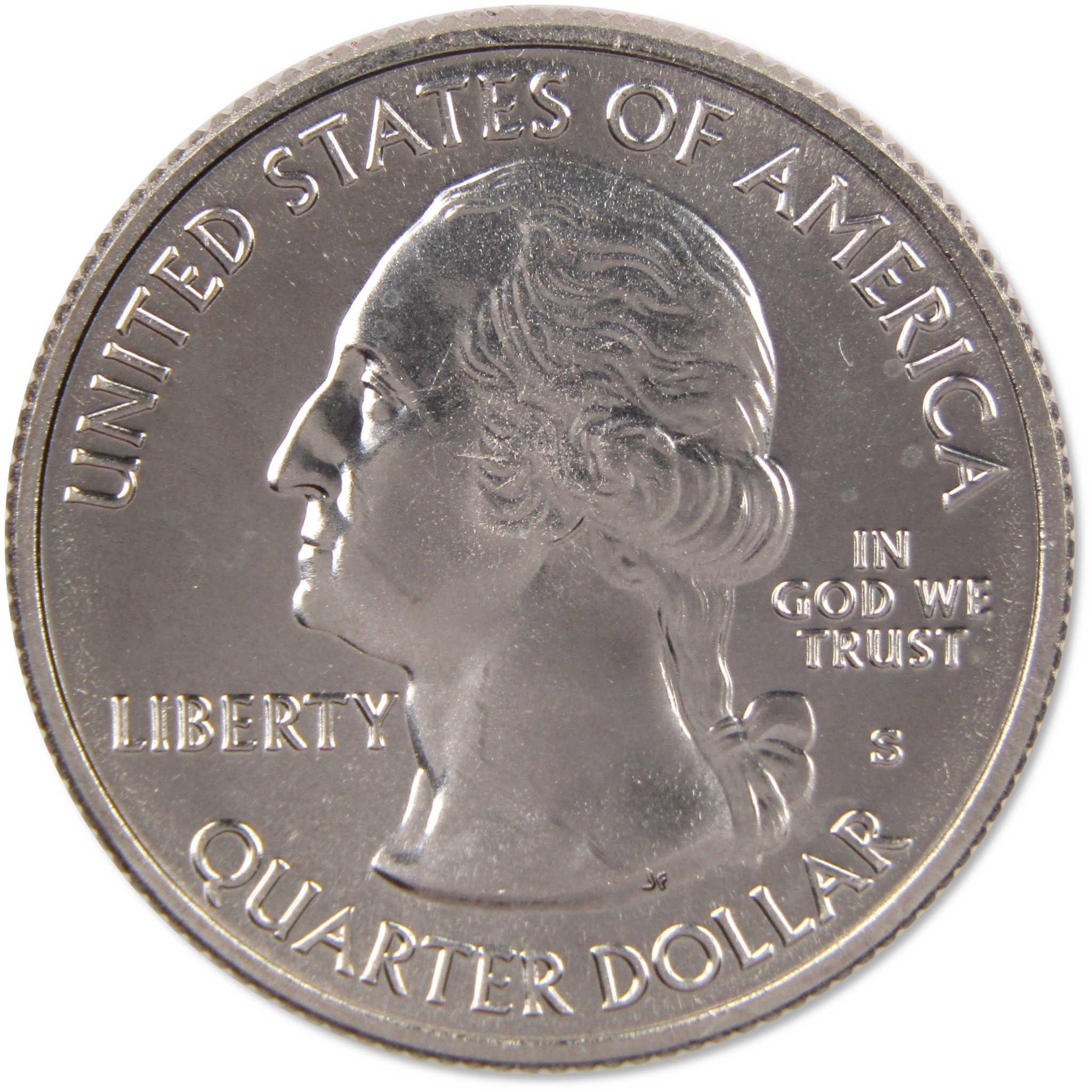 2016 S National Park Quarter 5 Coin Set Uncirculated Mint State Clad 25c