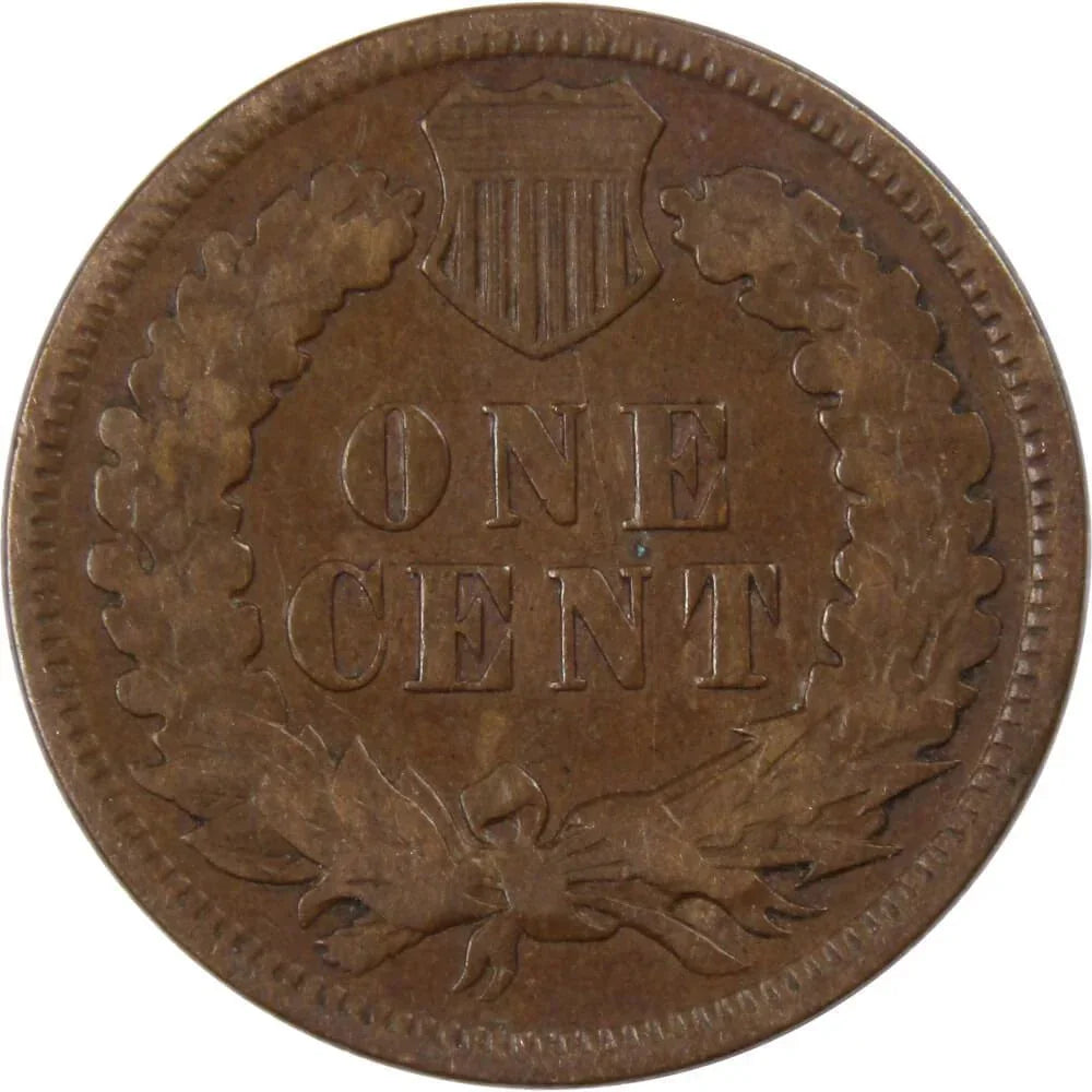 1905 Indian Head Cent AG About Good Bronze Penny 1c Coin Collectible