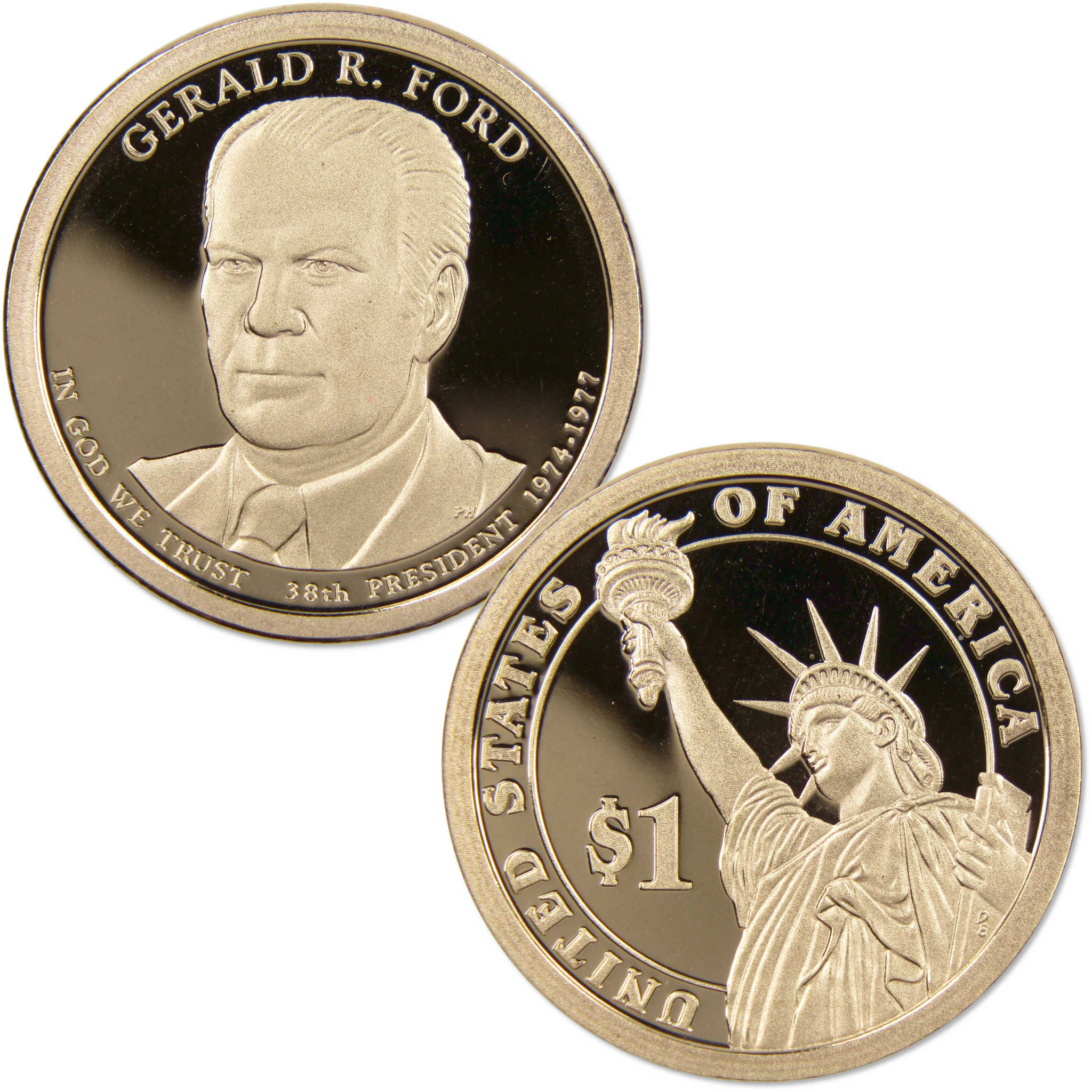 2016 S Presidential Dollar 3 Coin Set Choice Proof $1 US Collectible