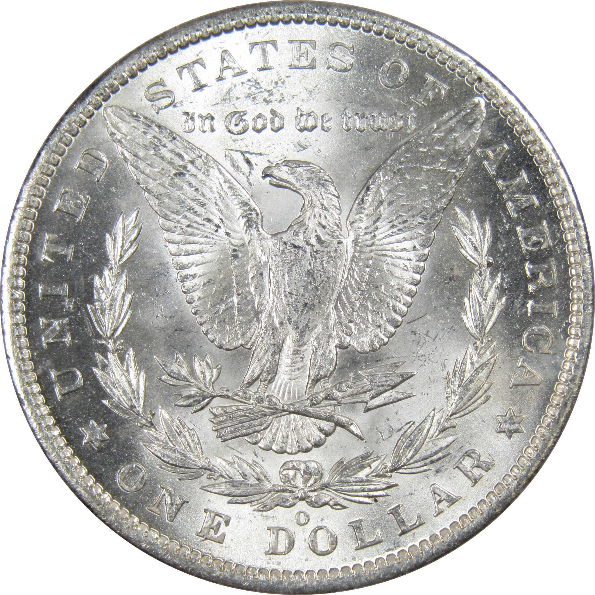 1885 O Morgan Dollar BU Choice Uncirculated Mint State 90% Silver $1 US Coin - Morgan coin - Morgan silver dollar - Morgan silver dollar for sale - Profile Coins & Collectibles