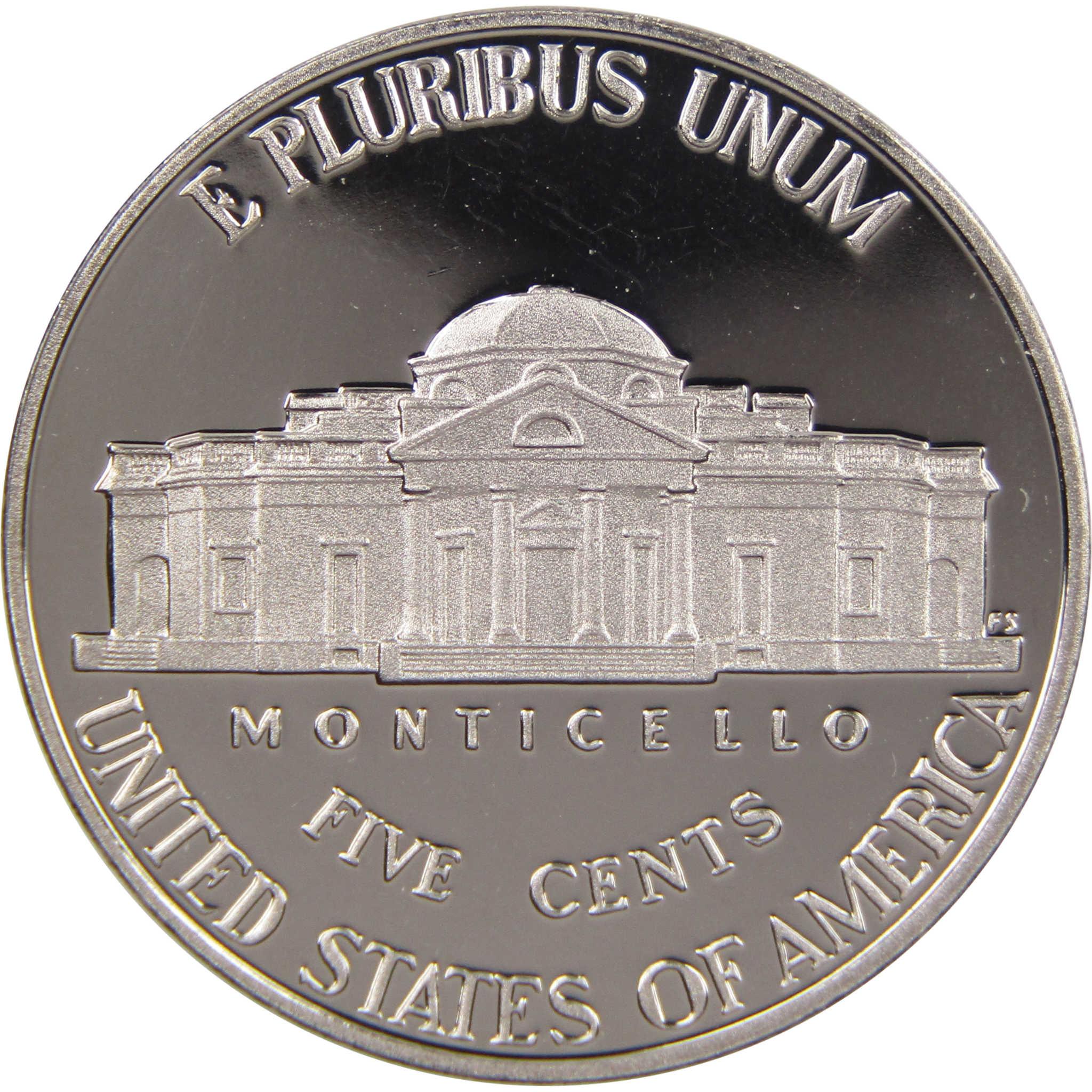 2015 S Jefferson Nickel 5 Cent Piece Choice Proof 5c US Coin Collectible