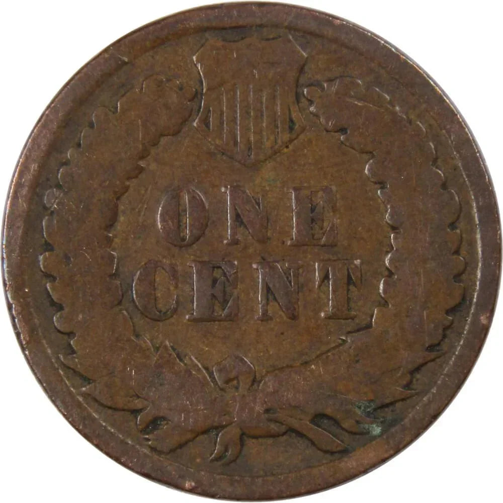 1898 Indian Head Cent G Good Bronze Penny 1c Coin Collectible