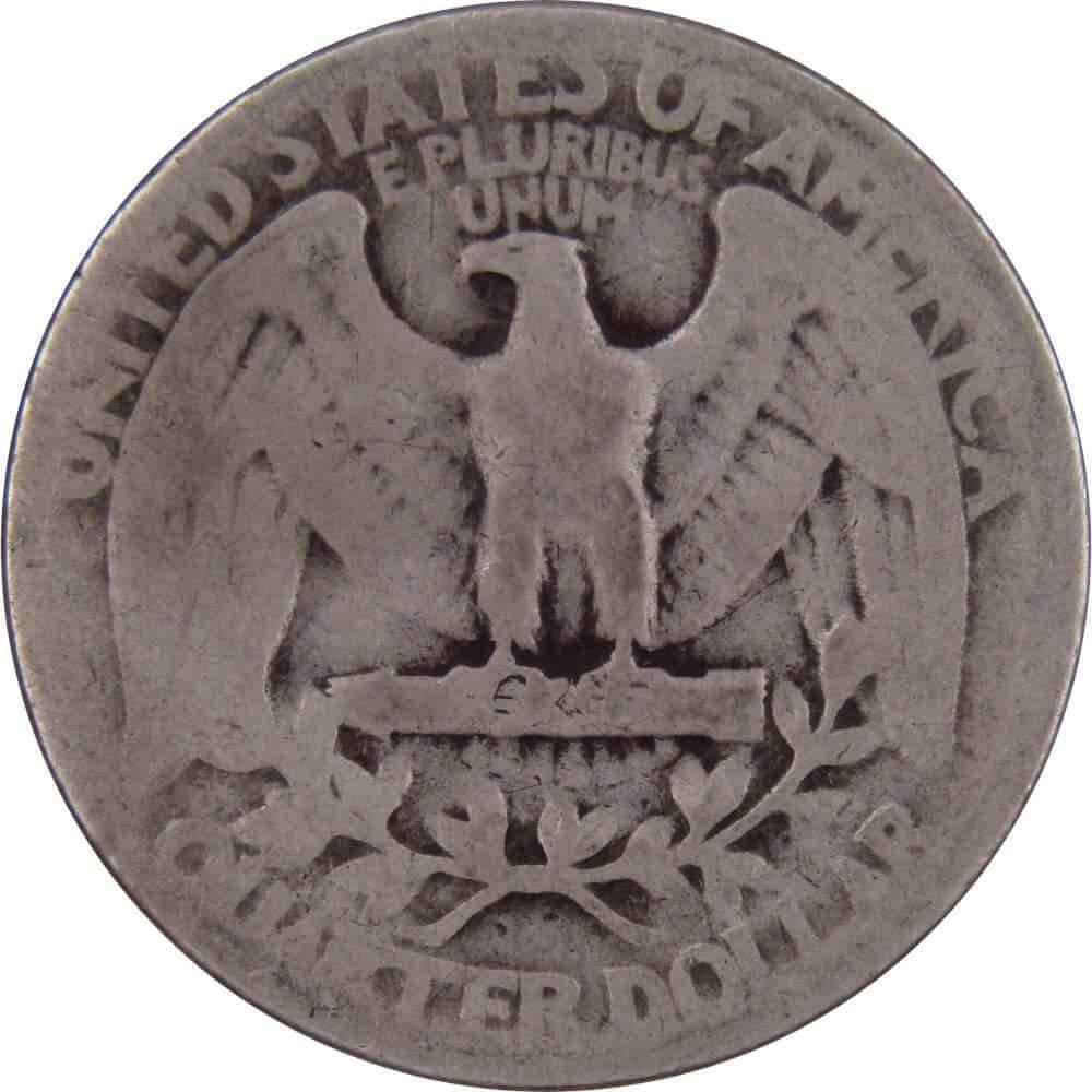 1936 Washington Quarter AG About Good 90% Silver 25c US Coin Collectible