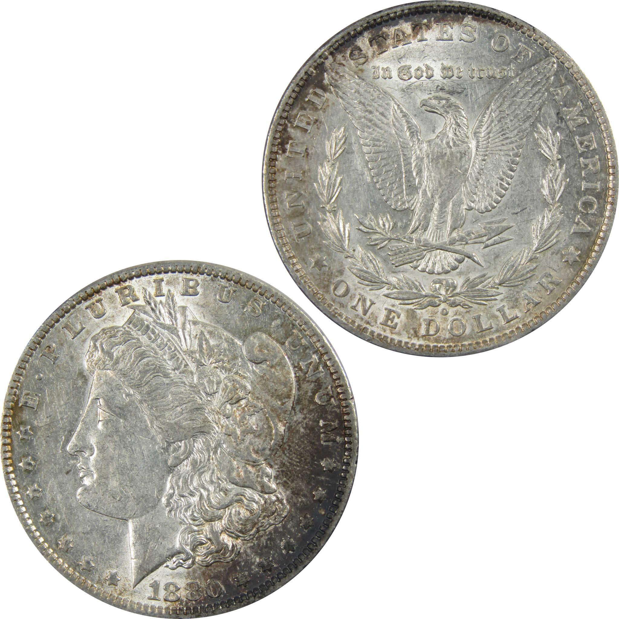 1880 O VAM 49 Ear Hangnail Morgan $ Extremely Fine 90% Slv SKU:I7040 - Morgan coin - Morgan silver dollar - Morgan silver dollar for sale - Profile Coins & Collectibles