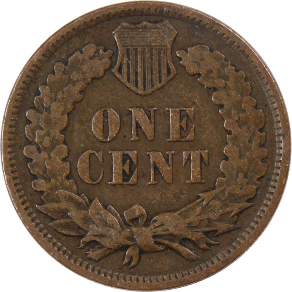 1907 Indian Head Cent VG Very Good Bronze Penny 1c Coin Collectible