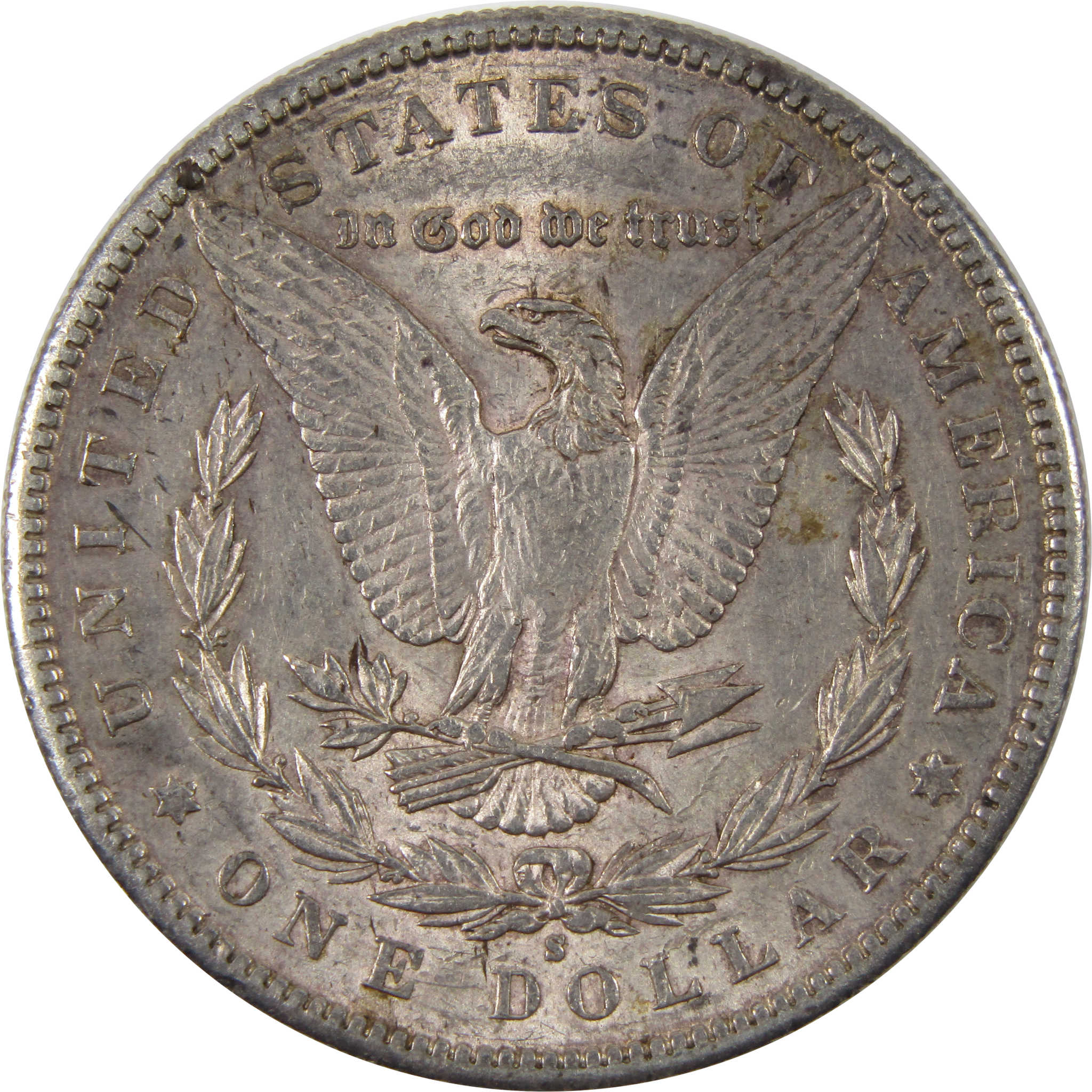 1891 S Morgan Dollar AU About Uncirculated 90% Silver $1 SKU:I7447 - Morgan coin - Morgan silver dollar - Morgan silver dollar for sale - Profile Coins & Collectibles