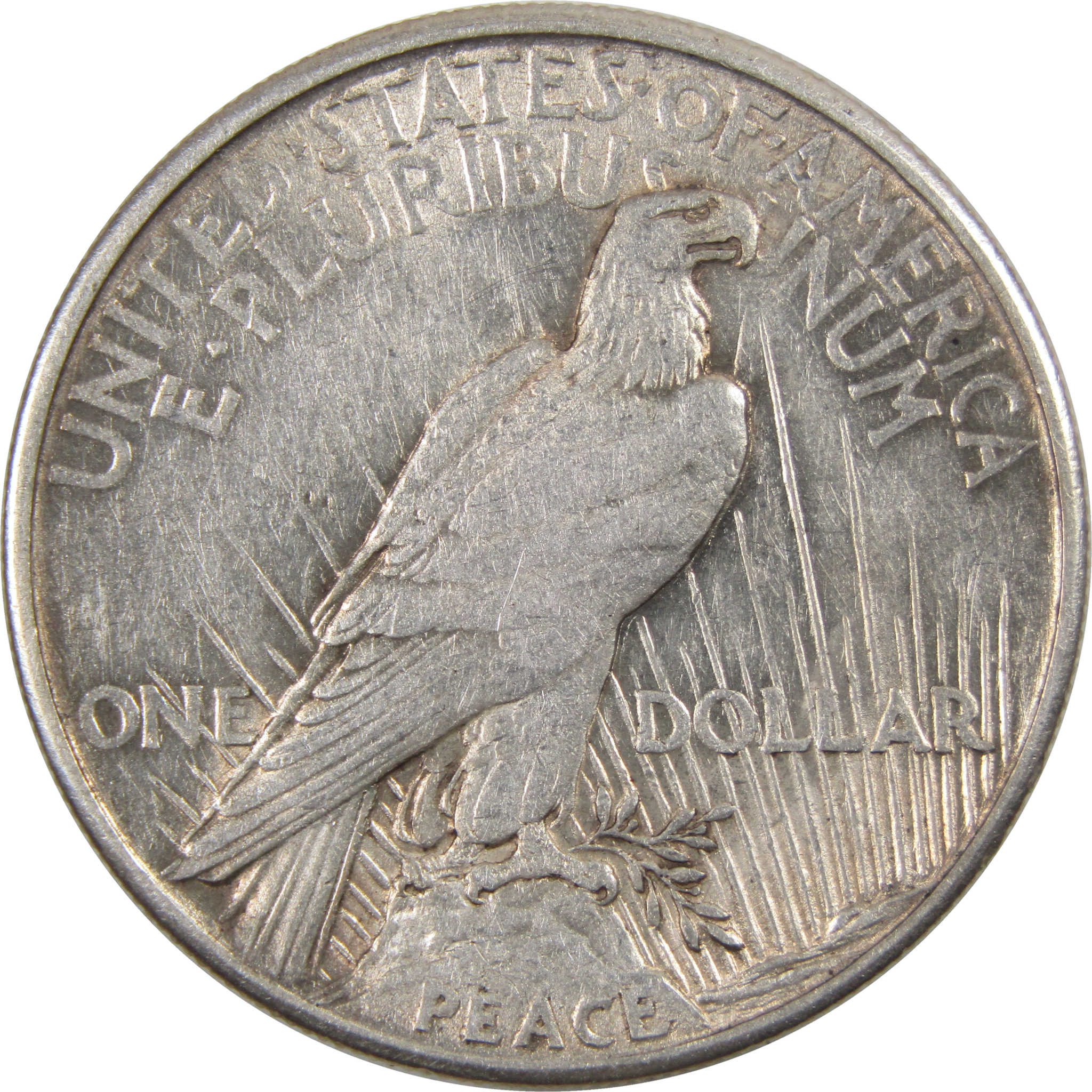 1921 High Relief Peace Dollar AU About Uncirculated Silver SKU:I3471