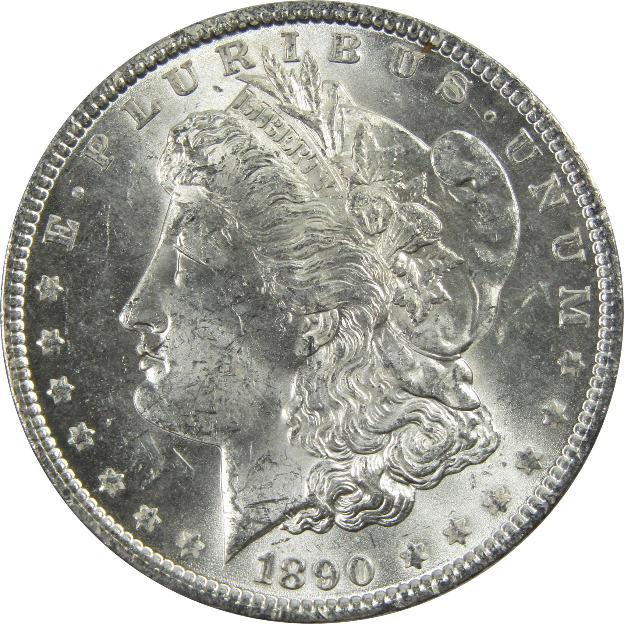 1890 Morgan Dollar BU Uncirculated 90% Silver $1 Coin SKU:I5128 - Morgan coin - Morgan silver dollar - Morgan silver dollar for sale - Profile Coins & Collectibles