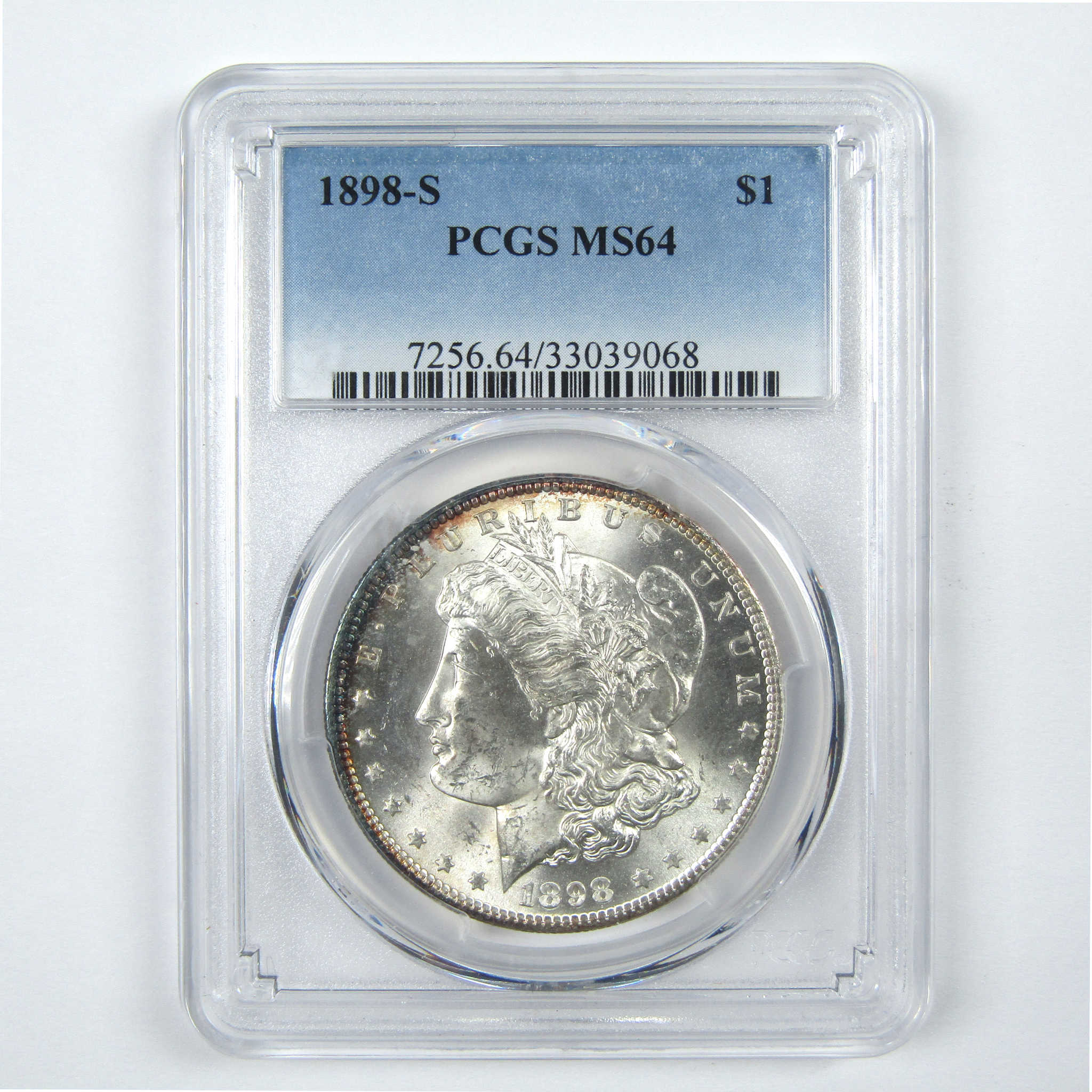 1898 S Morgan Dollar MS 64 PCGS Silver $1 Uncirculated Coin SKU:I15078 - Morgan coin - Morgan silver dollar - Morgan silver dollar for sale - Profile Coins &amp; Collectibles